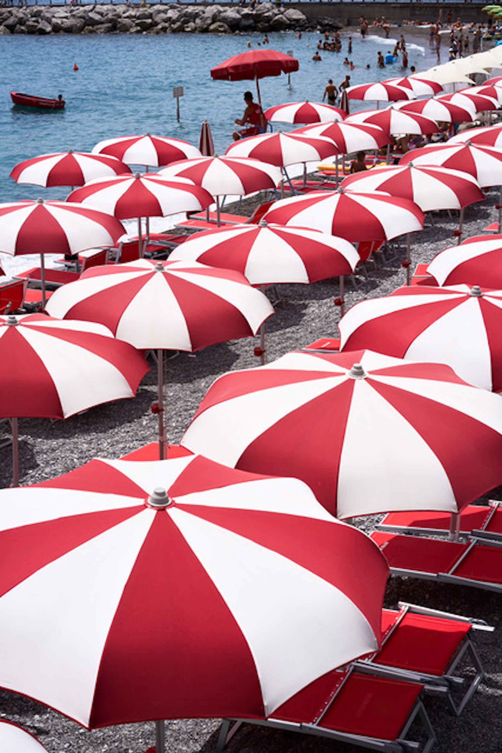 Red Umbrella by Troy House