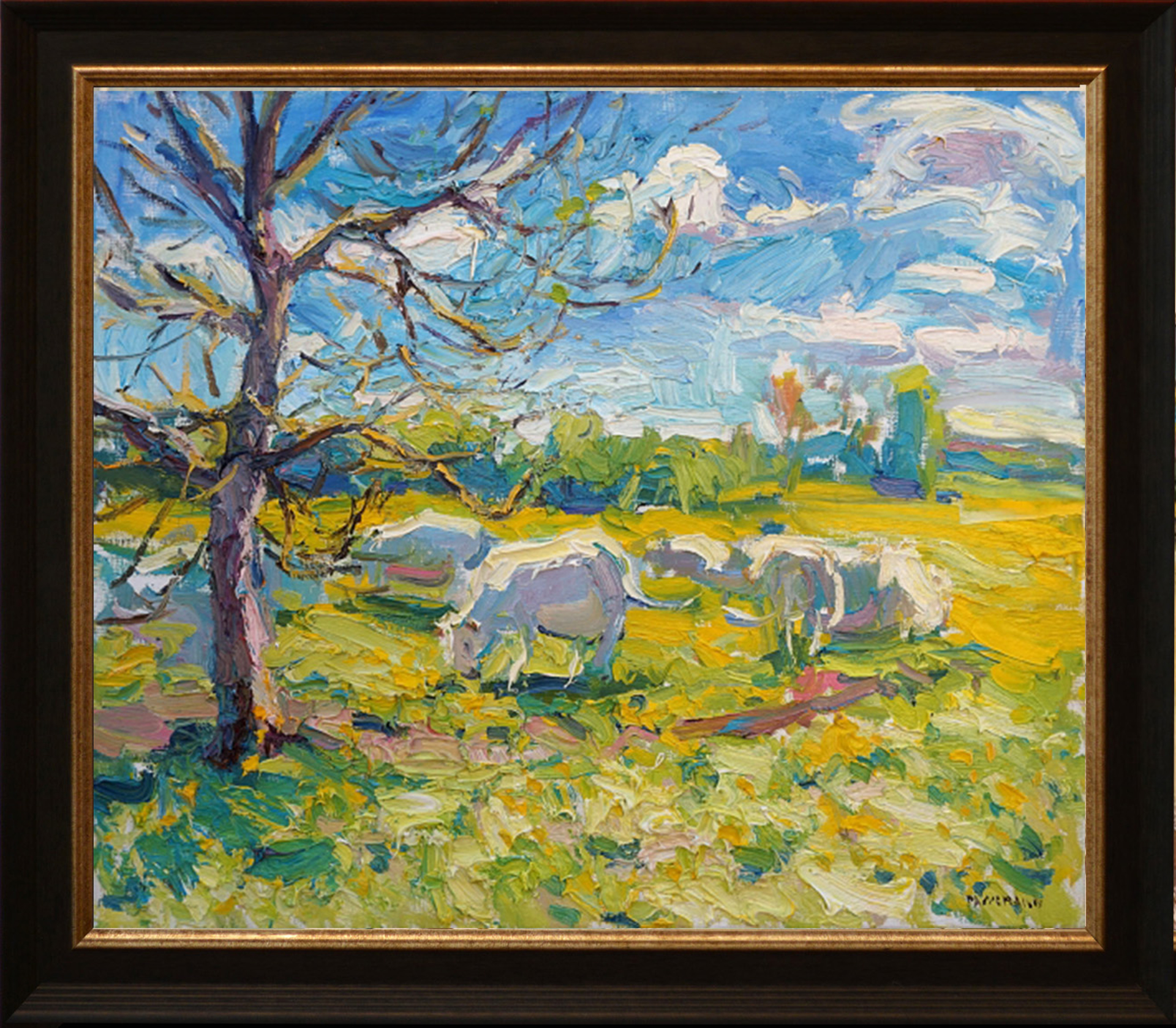 Cows in the Sun by Antonin Passemard