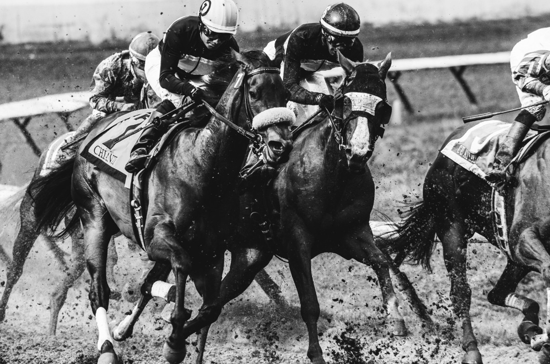 Battle on the Backstretch by MEL YAP