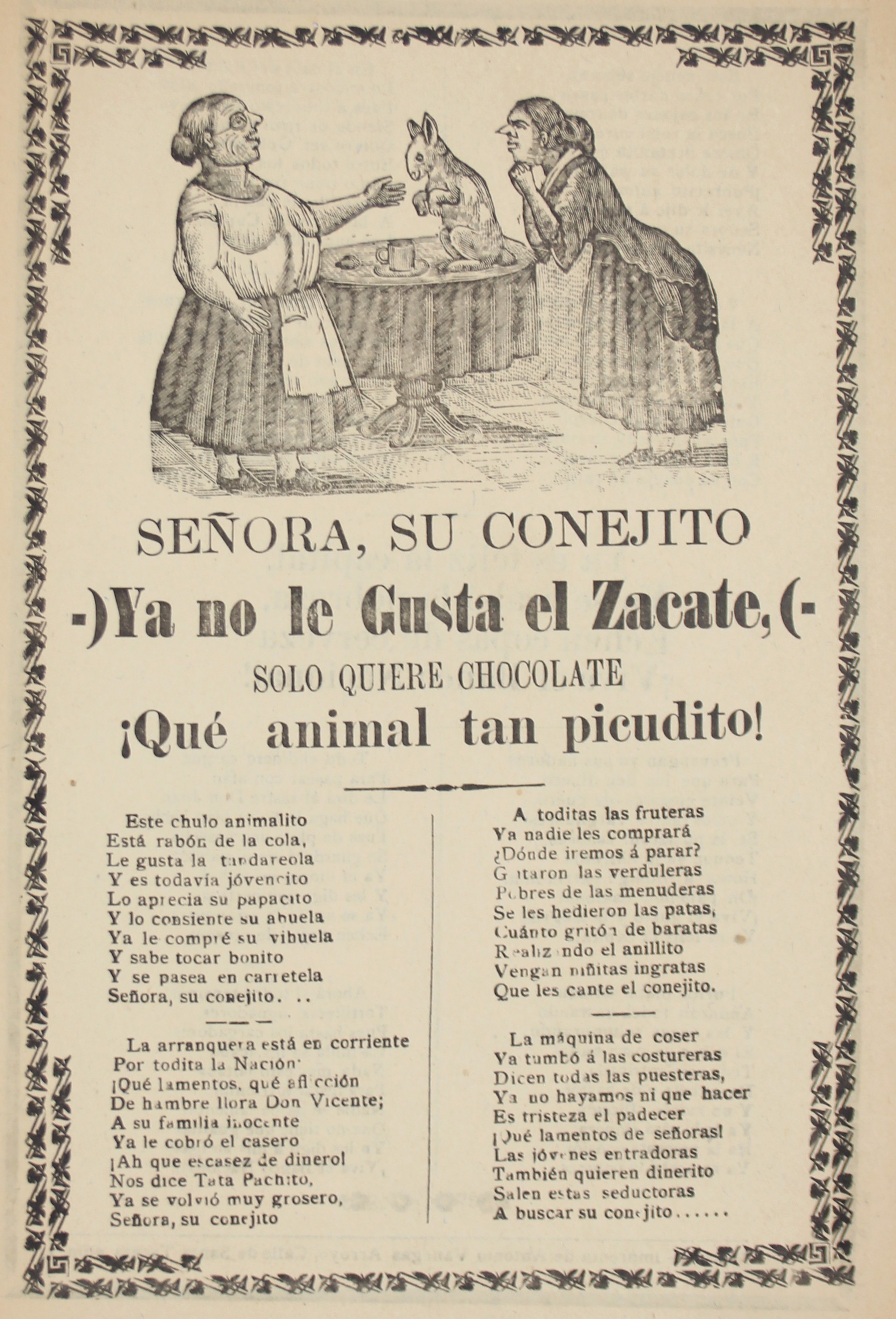 Señora, su Conejito by Manuel Manilla