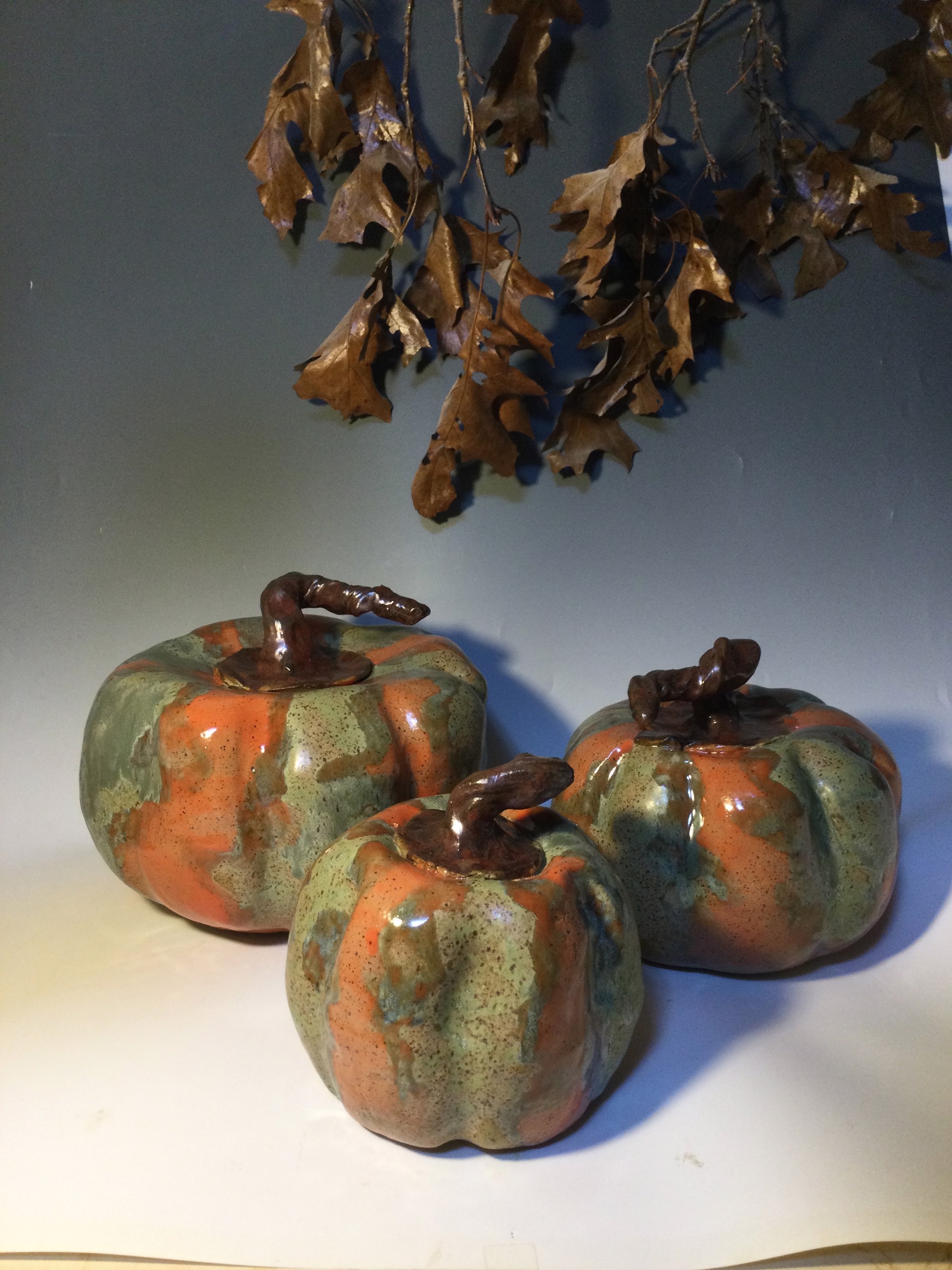Medium Pumpkins by Anna M. Elrod