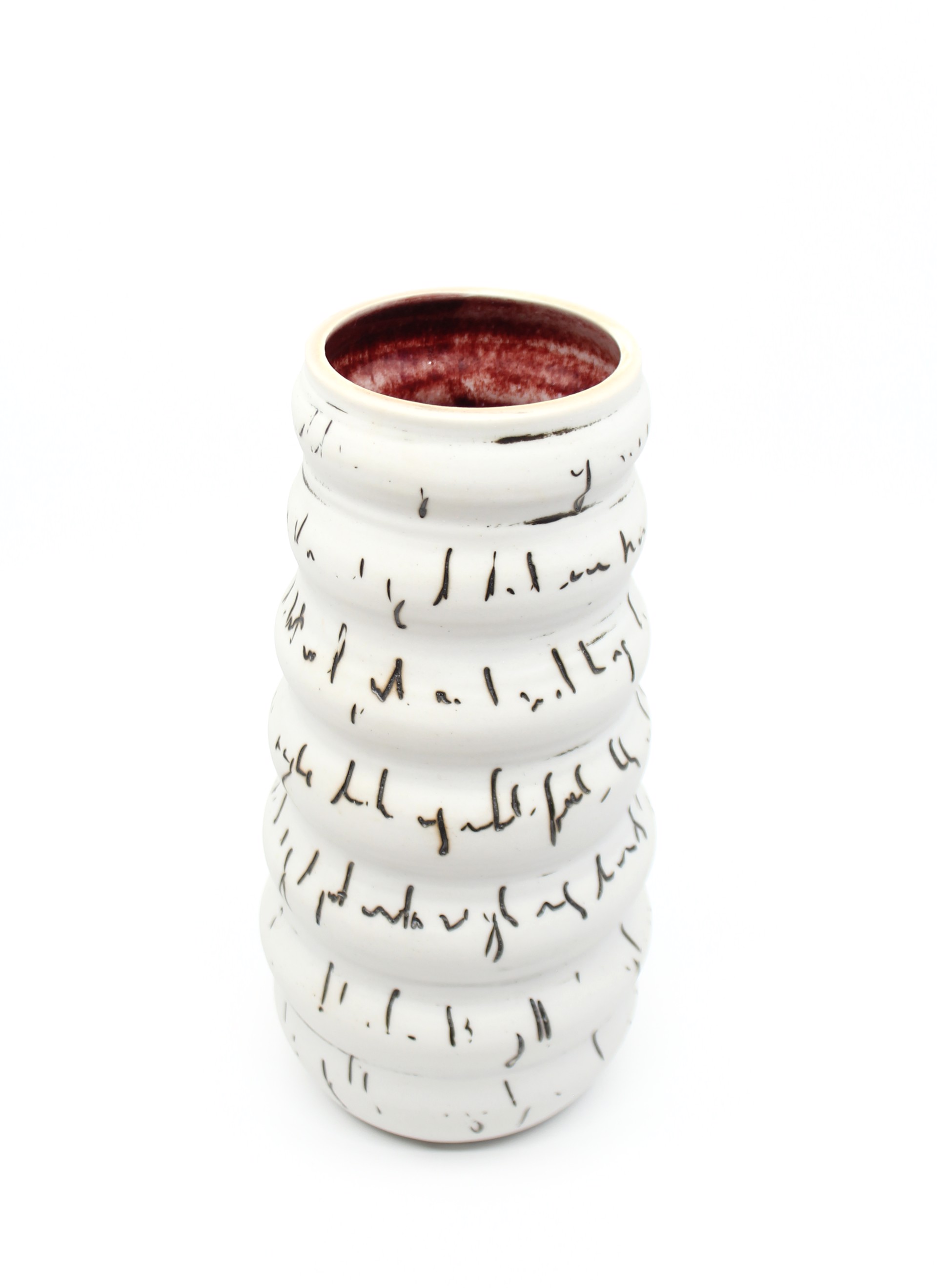 Writing Vase VI by Heather Bradley