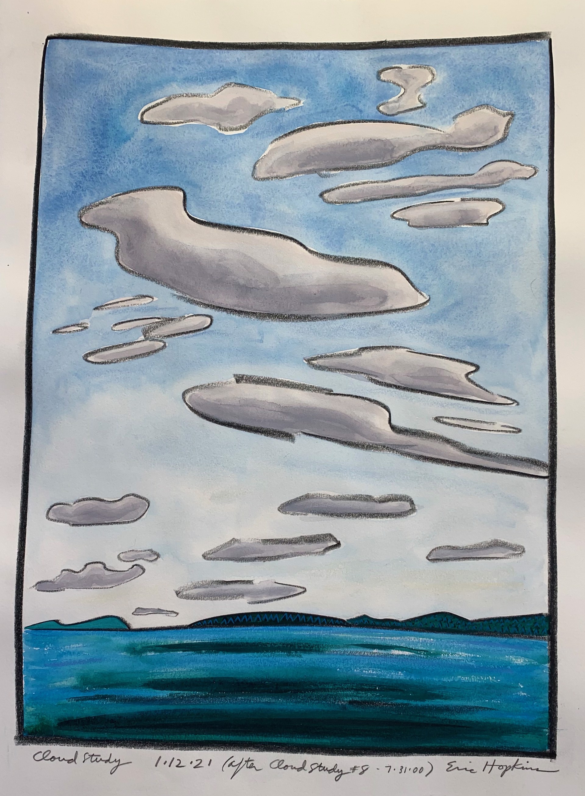 Cloud Study (After Cloud Study #8) by Eric Hopkins