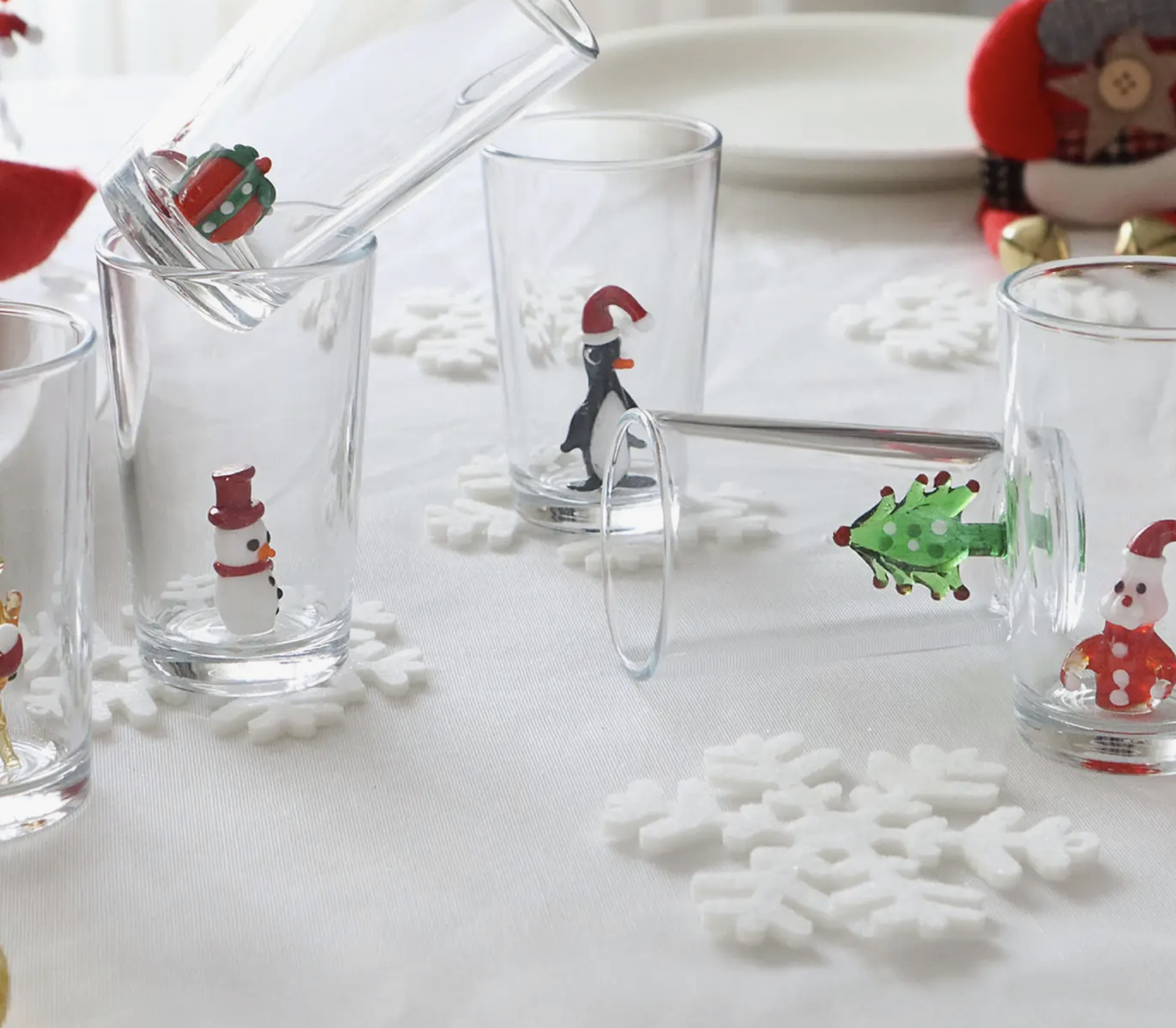 Snowman Shotglass by Adamoart