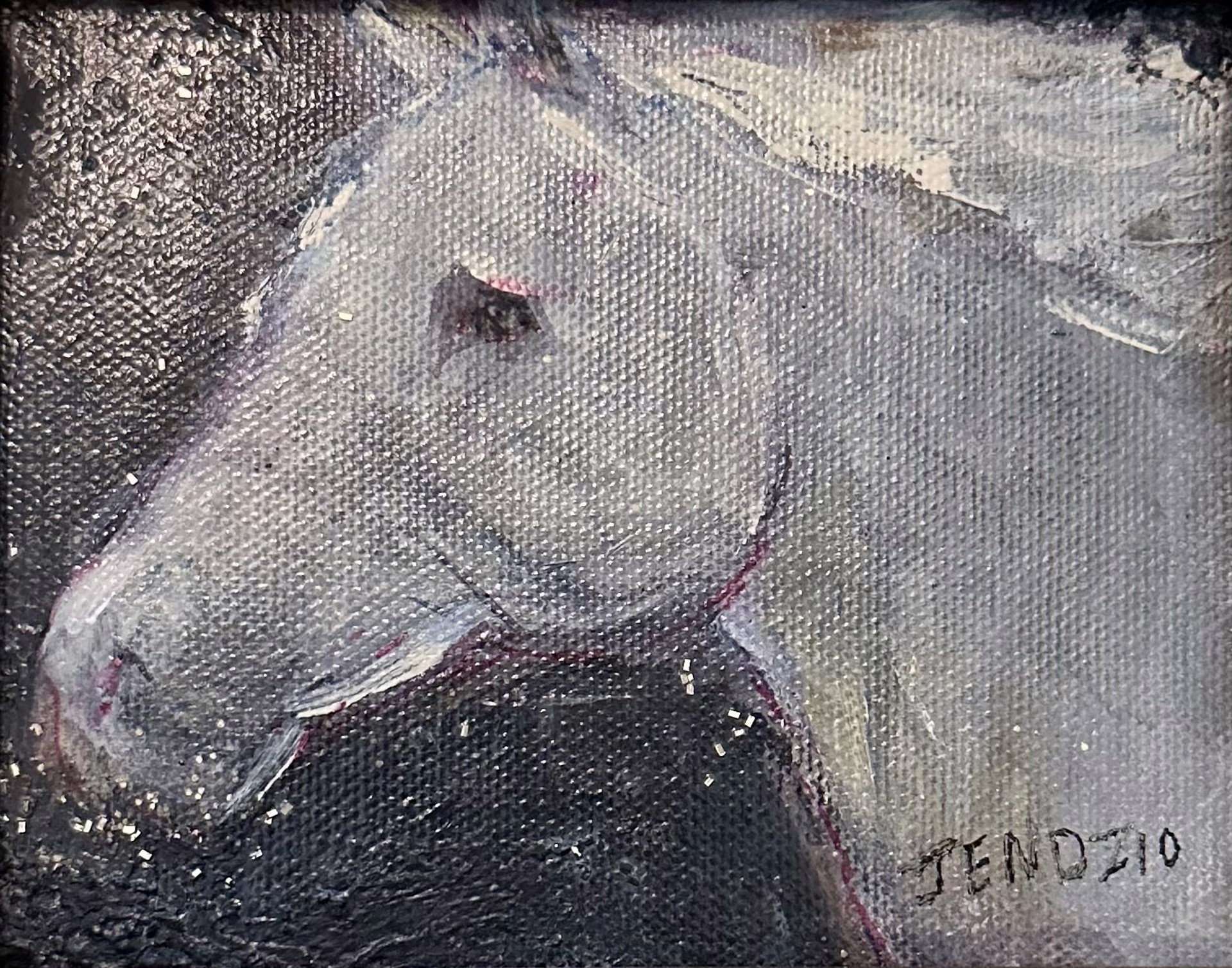 White Horse by Vivian Jendzio