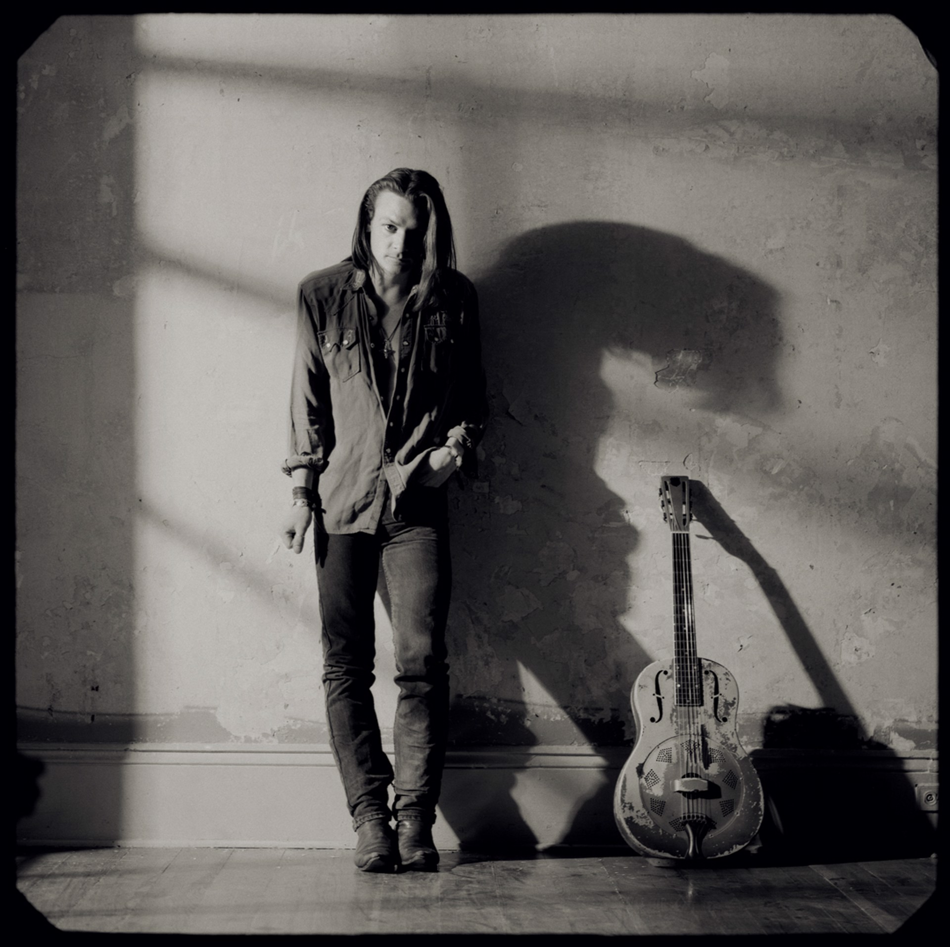 91026 Chris Whitley Against the Wall 3 BW by Timothy White
