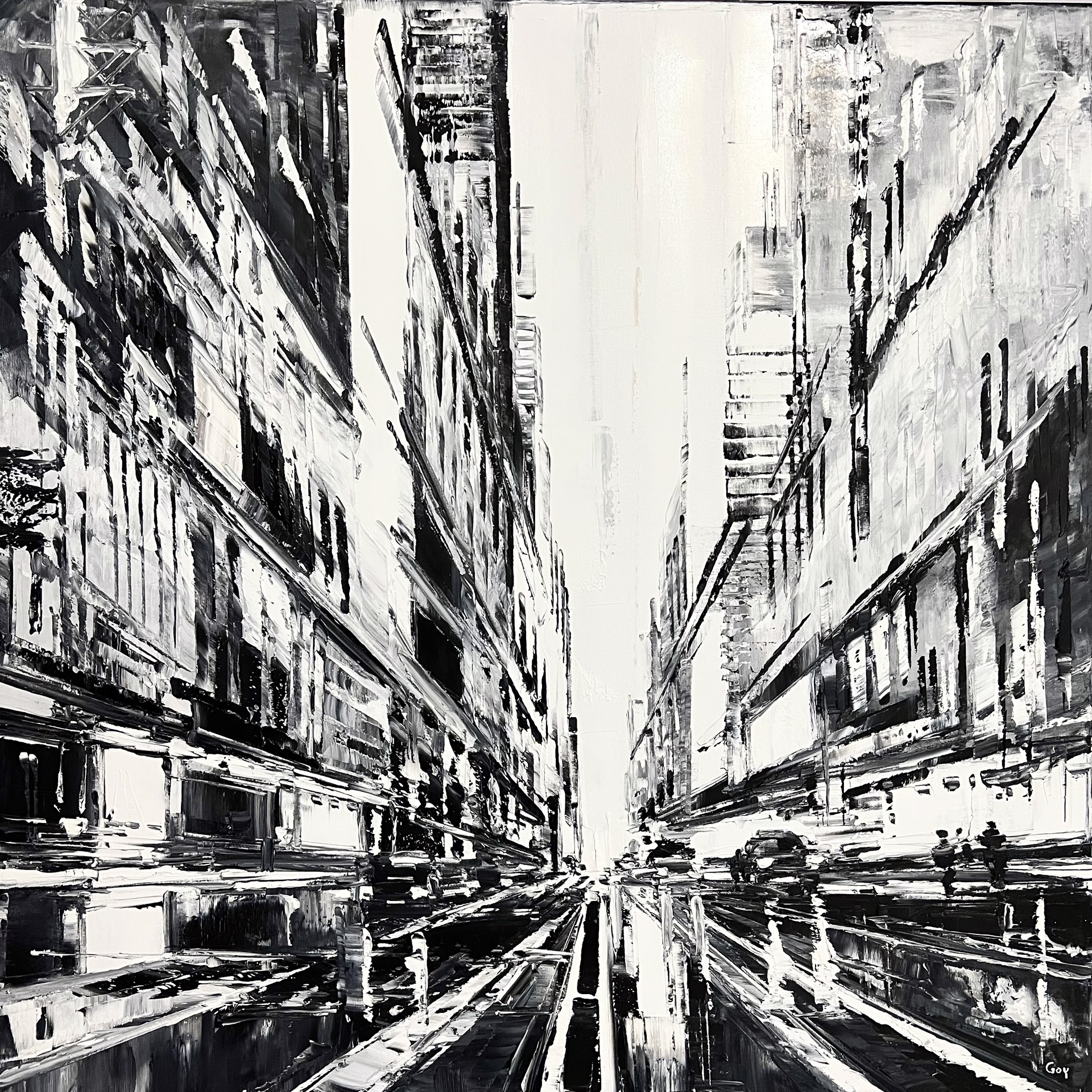 Black and White City by Gregory Goy