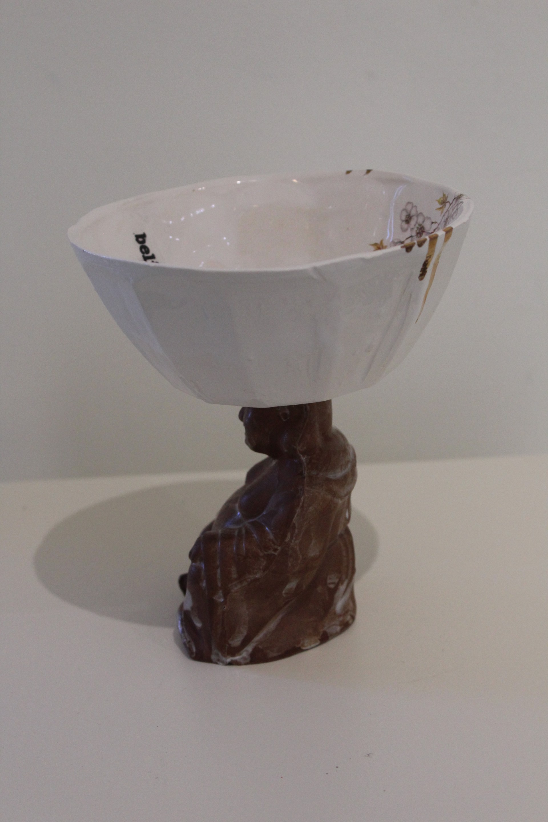 Buddha Bowl 2 (bird) by Therese Knowles