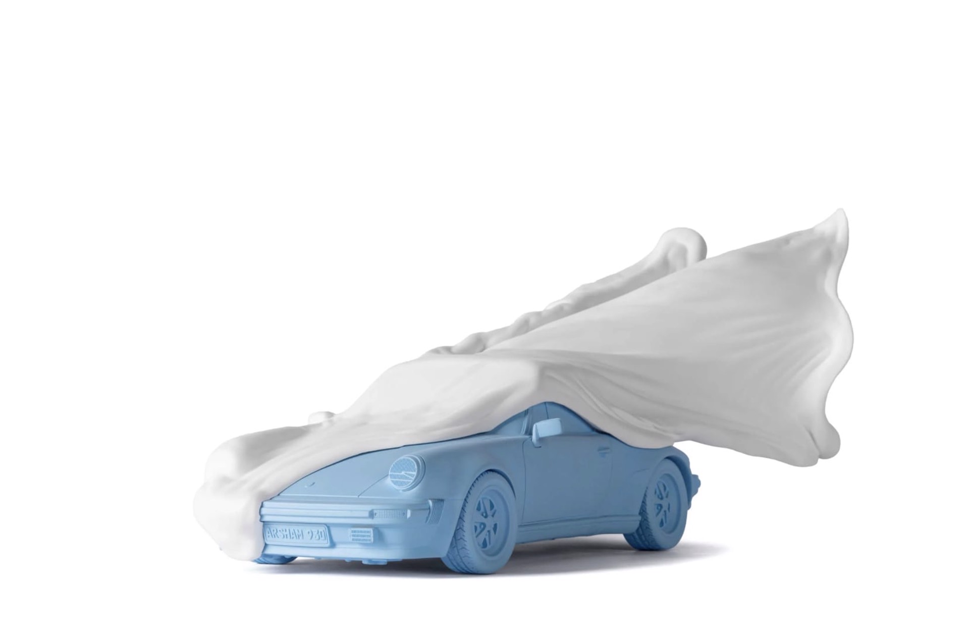 Veiled Porsche by Daniel Arsham