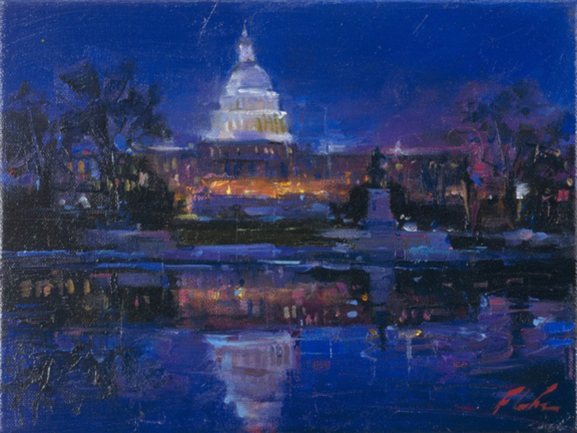 Capital Building, Washington Postcards From Around the World by Michael Flohr
