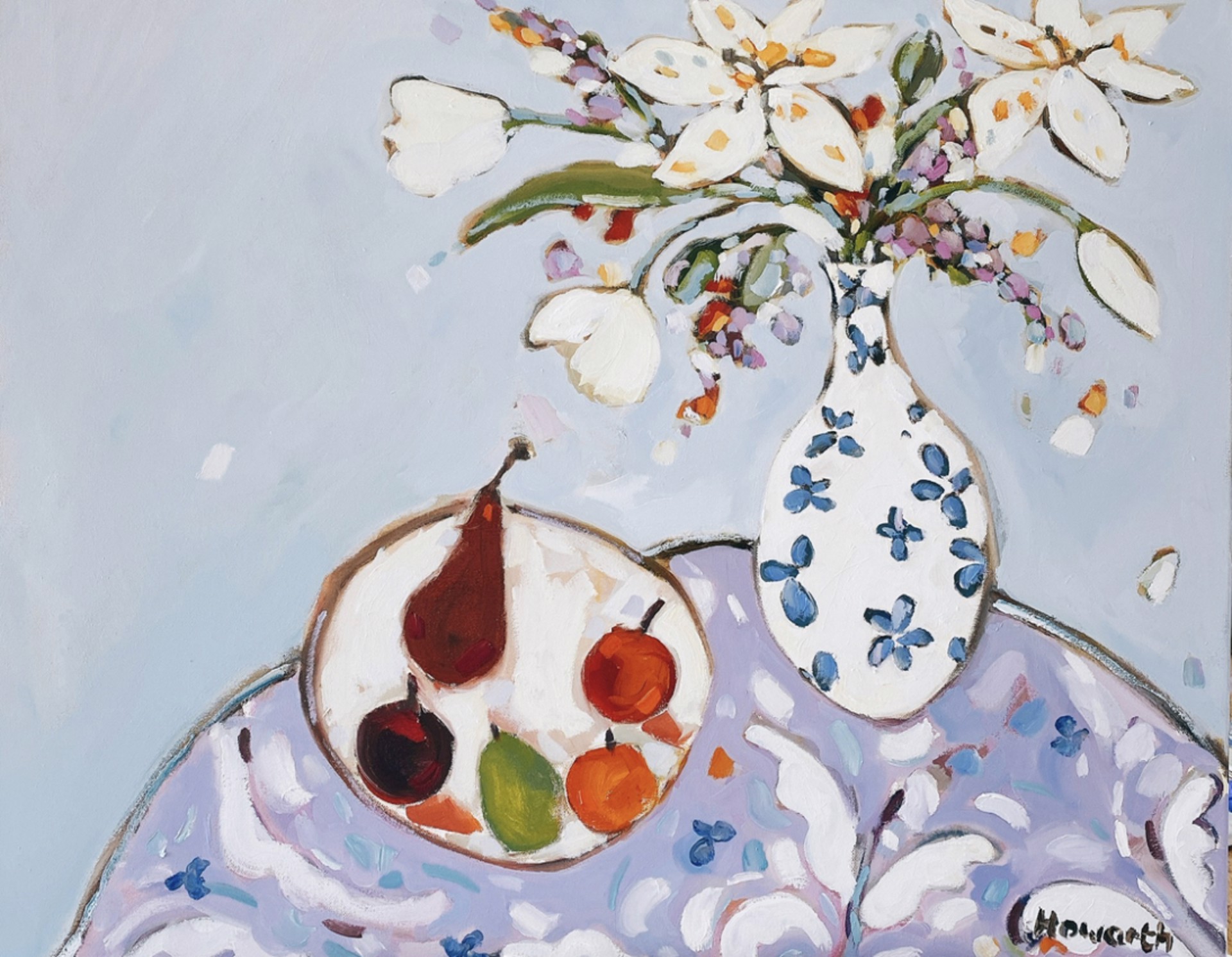 Lavender Petals and Pears by Katrina Howarth