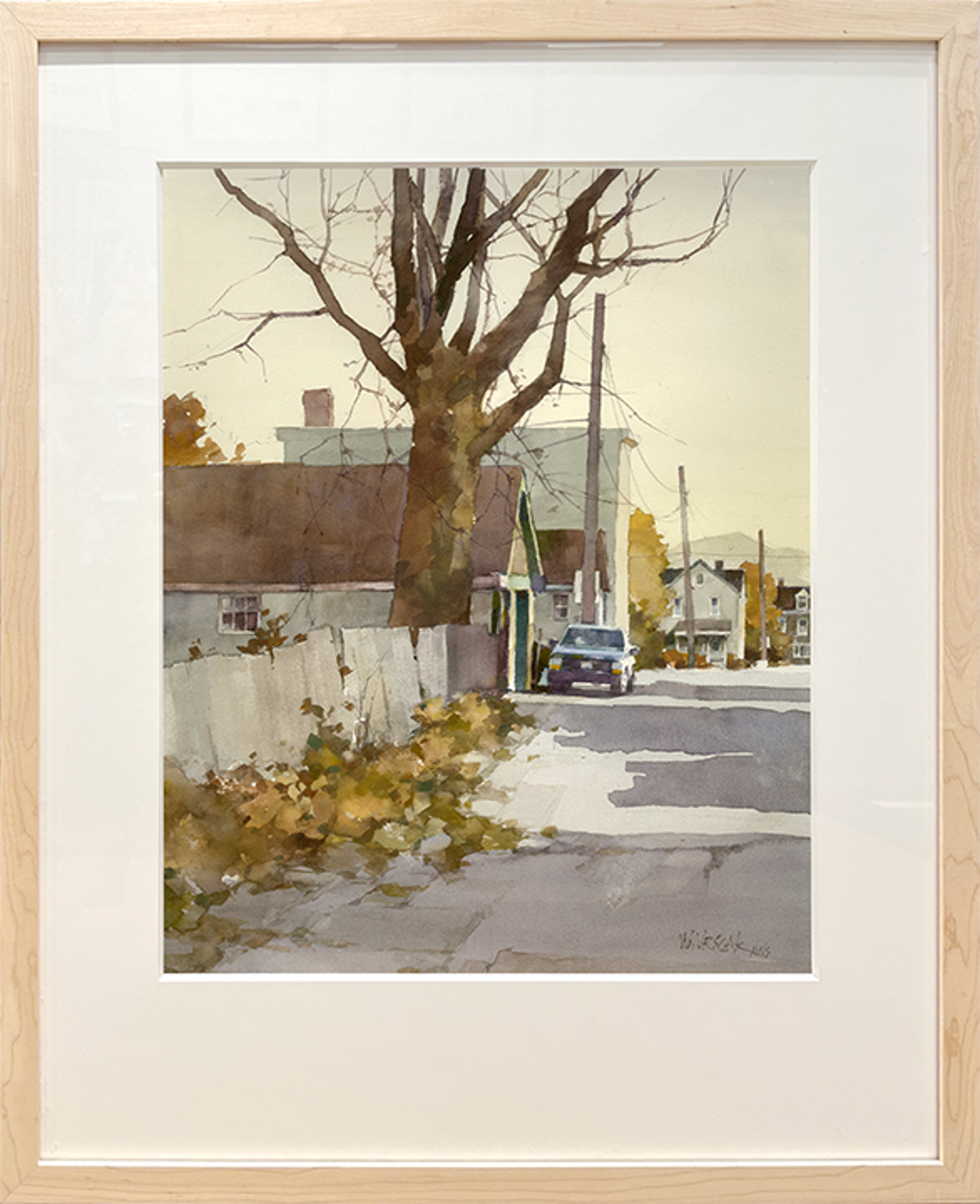 October Alley by William Vrscak