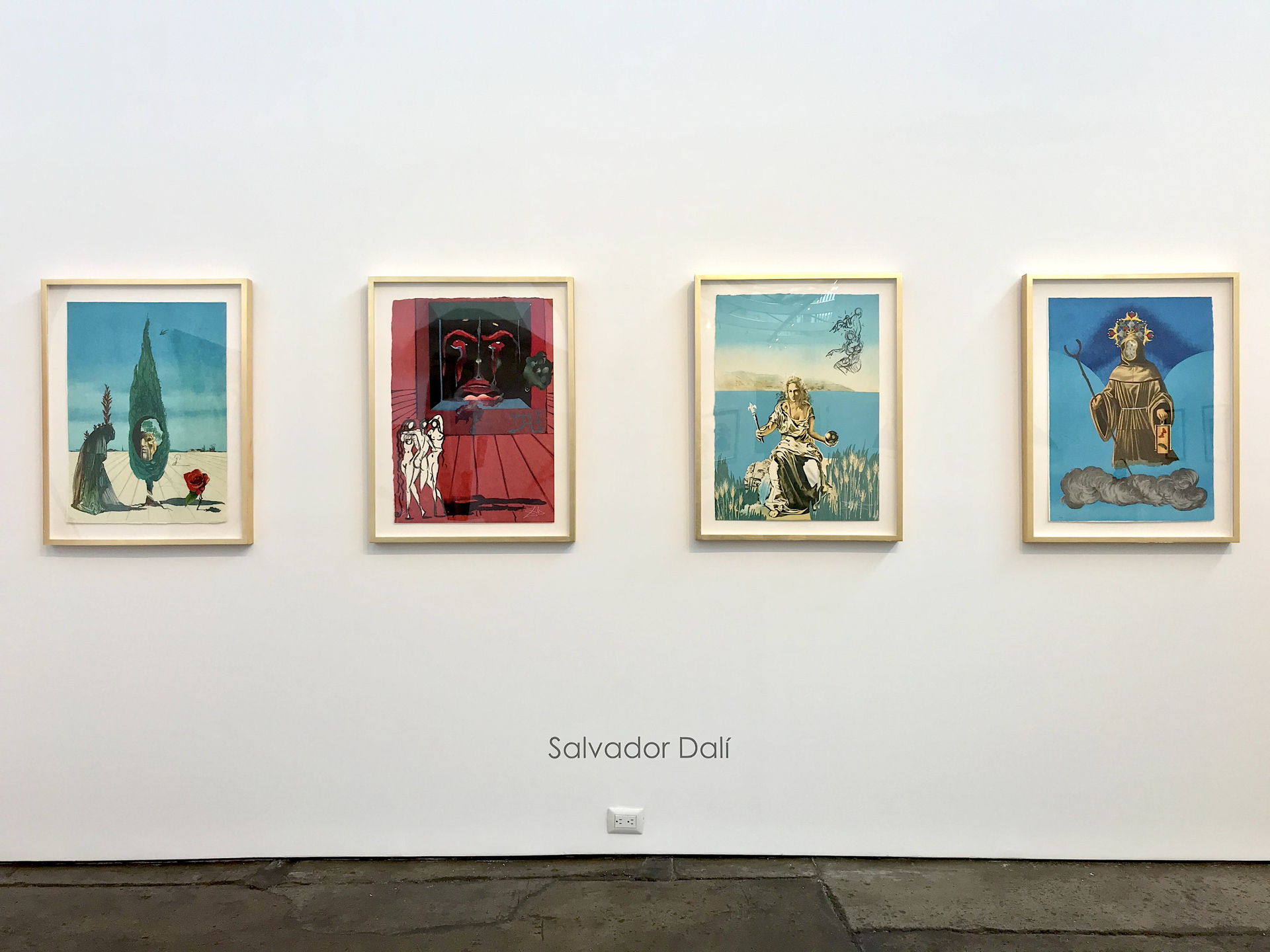 Tarot Suite of 4 Visions Surrealiste by Salvador Dali Skot Foreman Gallery