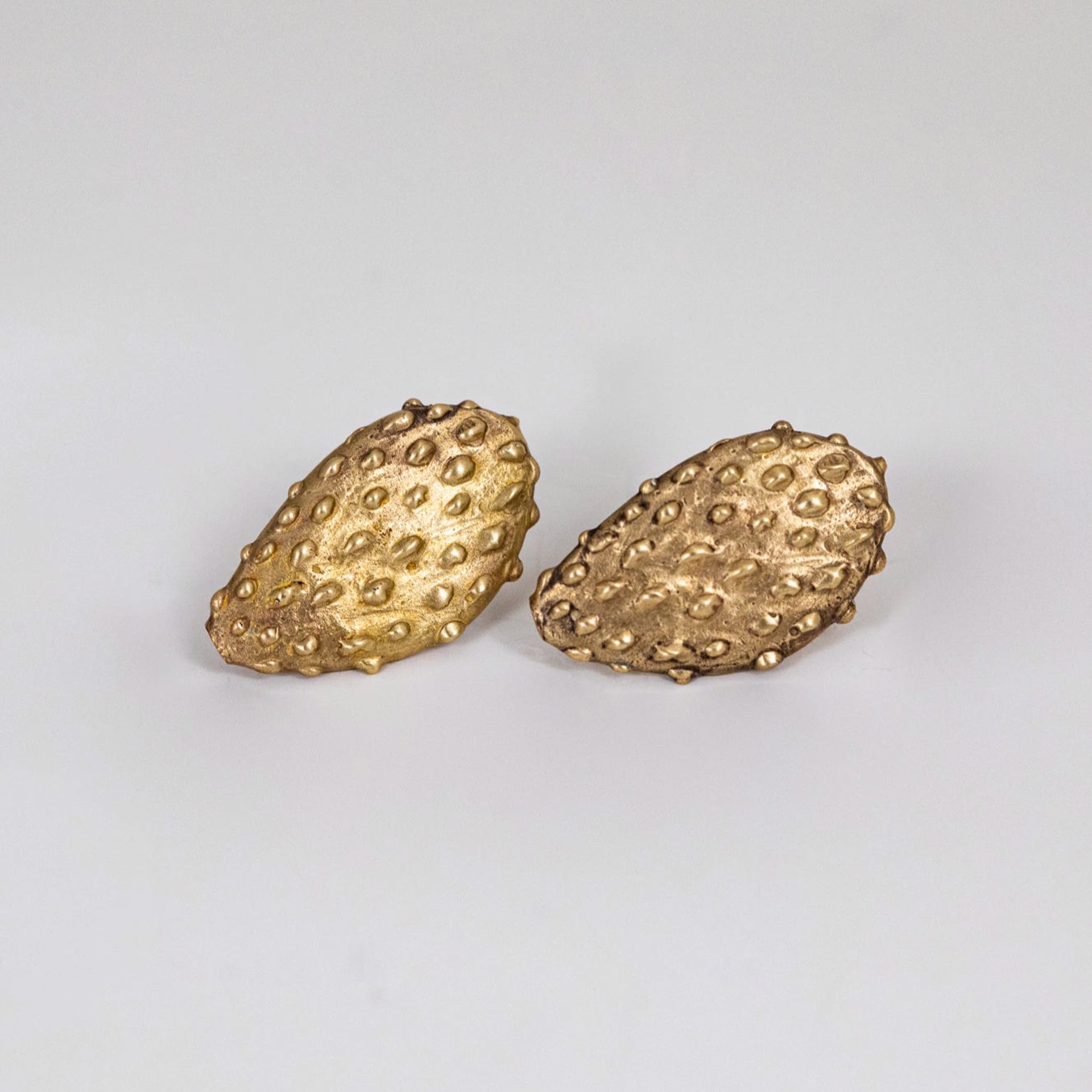 Nopalitos Grandes Studs - Bronze by Clementine & Co. Jewelry