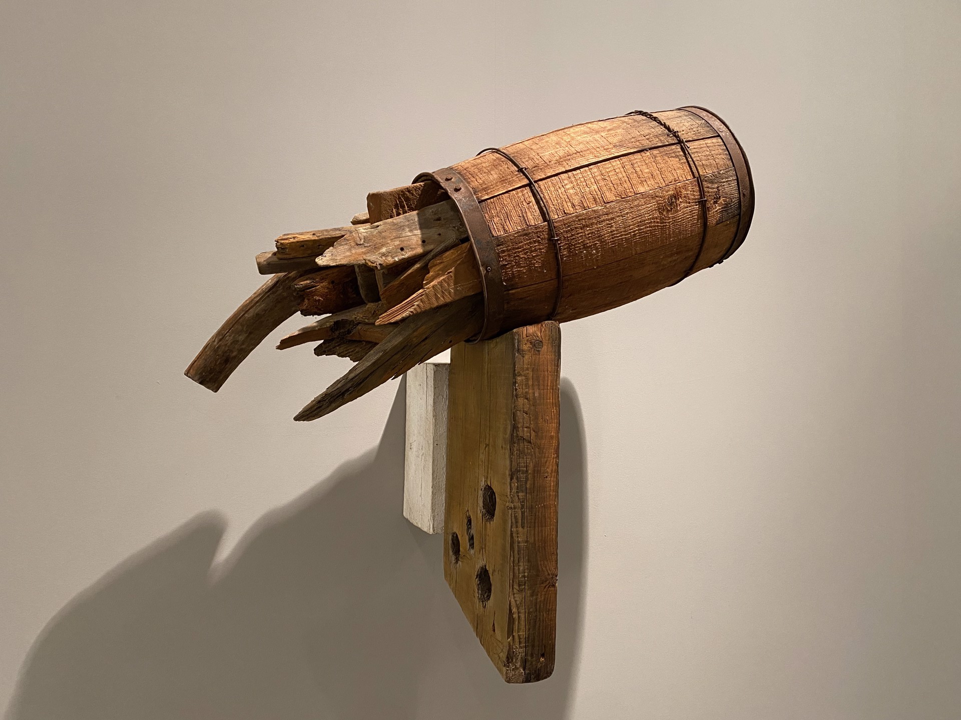 Stuffed Barrel by Paul Bowen