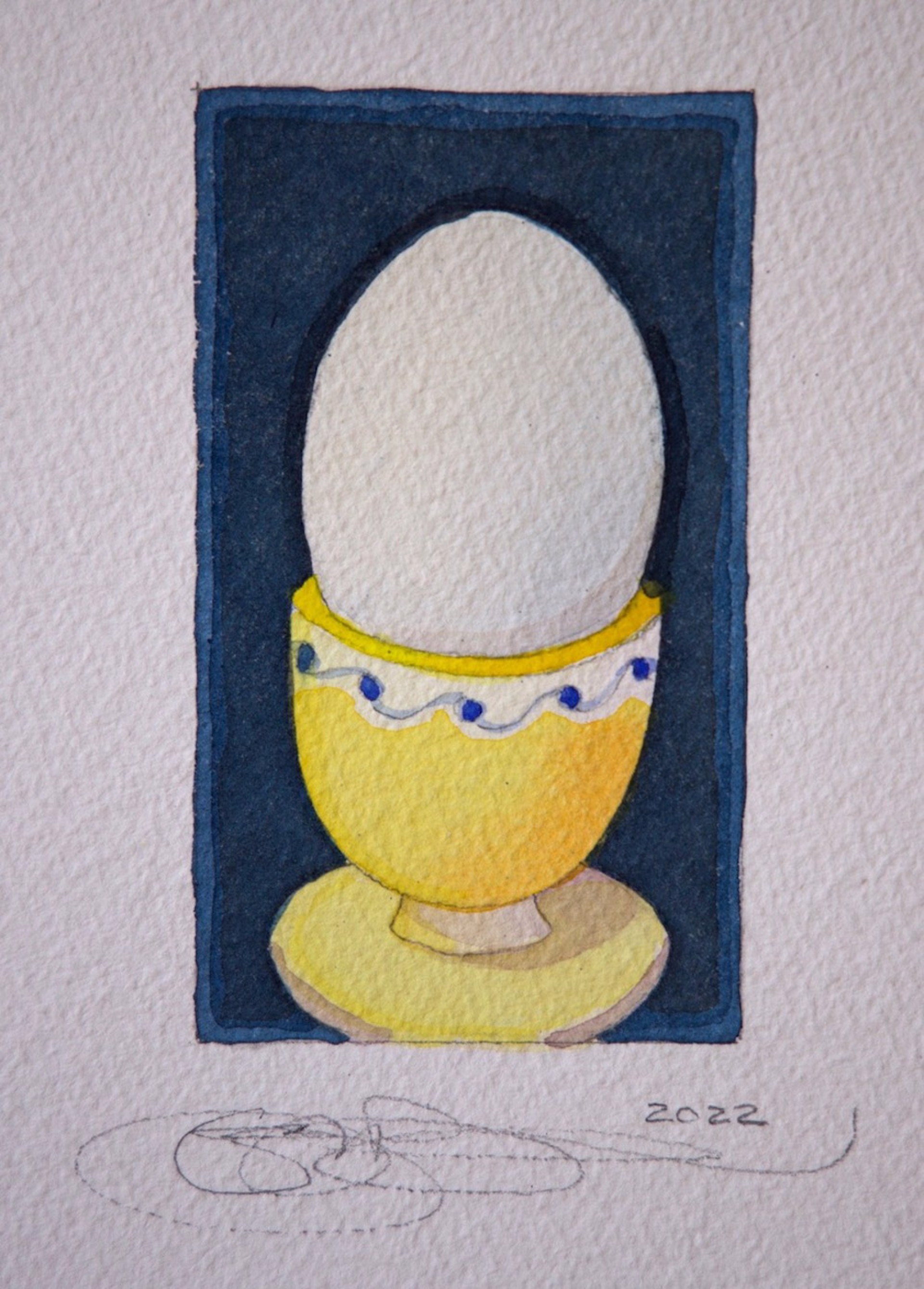 Egg Cup by Gary Bukovnik