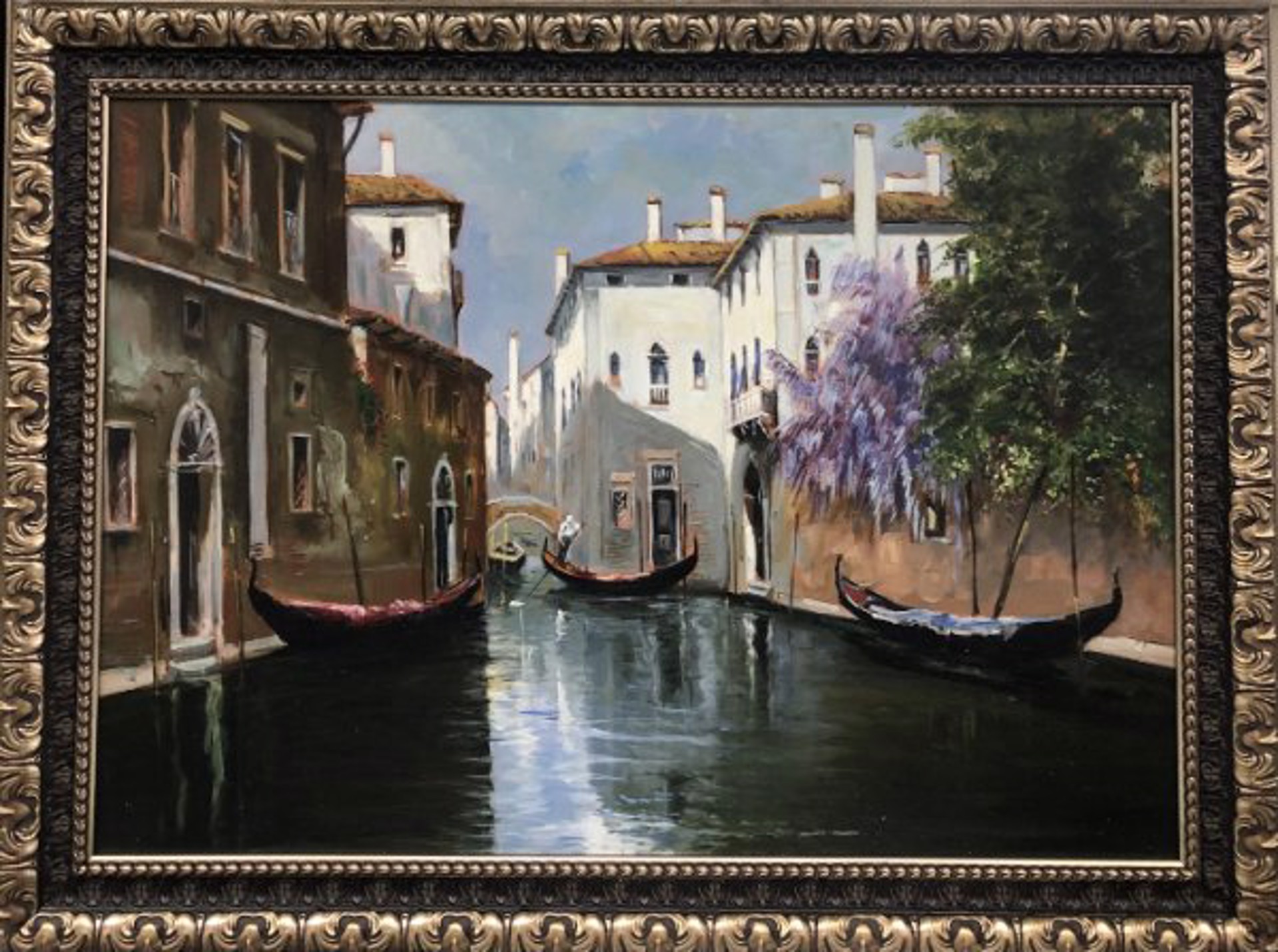 Reflections of Venice Canal by Stan Pitri