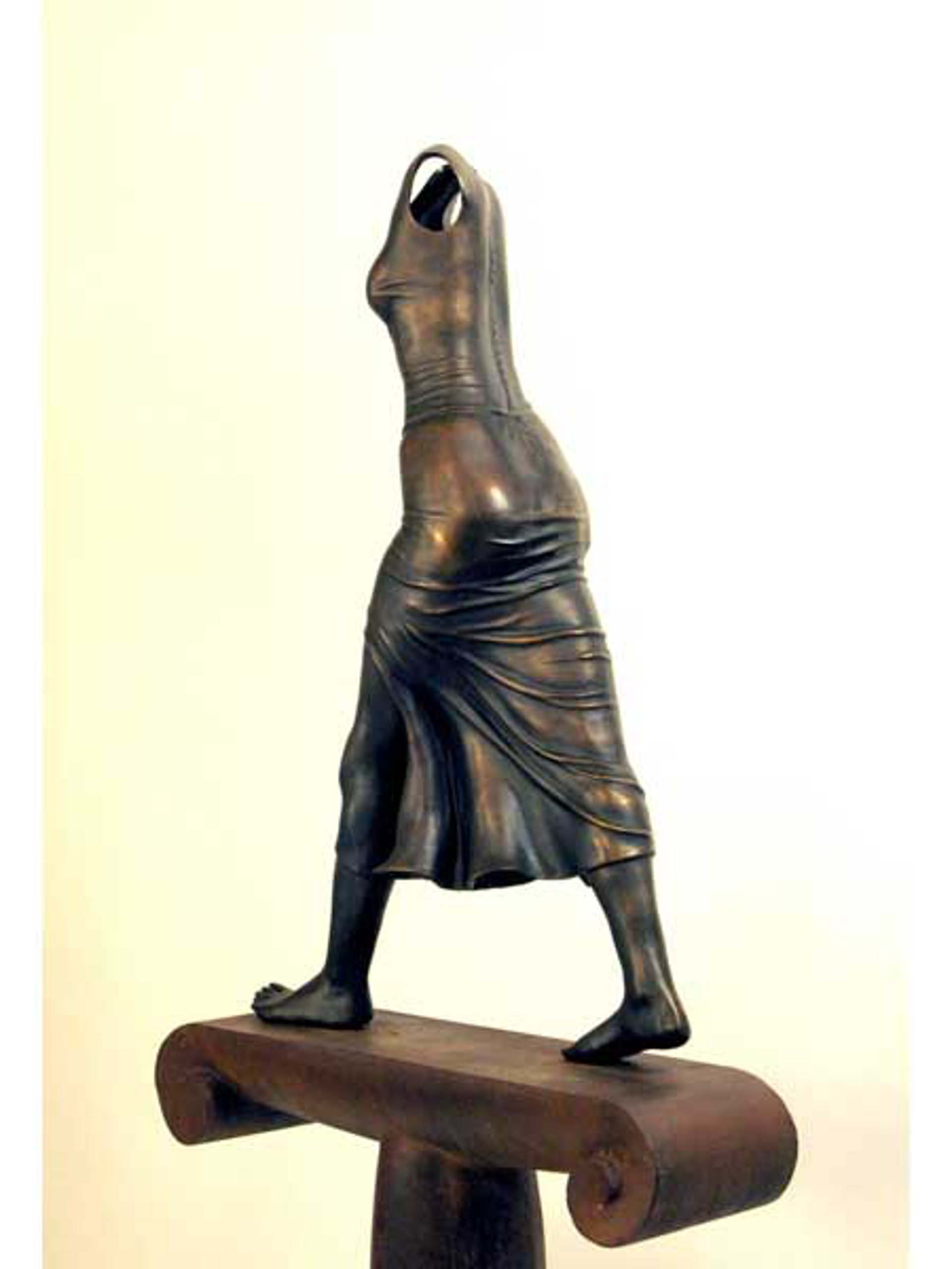 Truckin, bronze edition 12 by Rodger Jacobsen