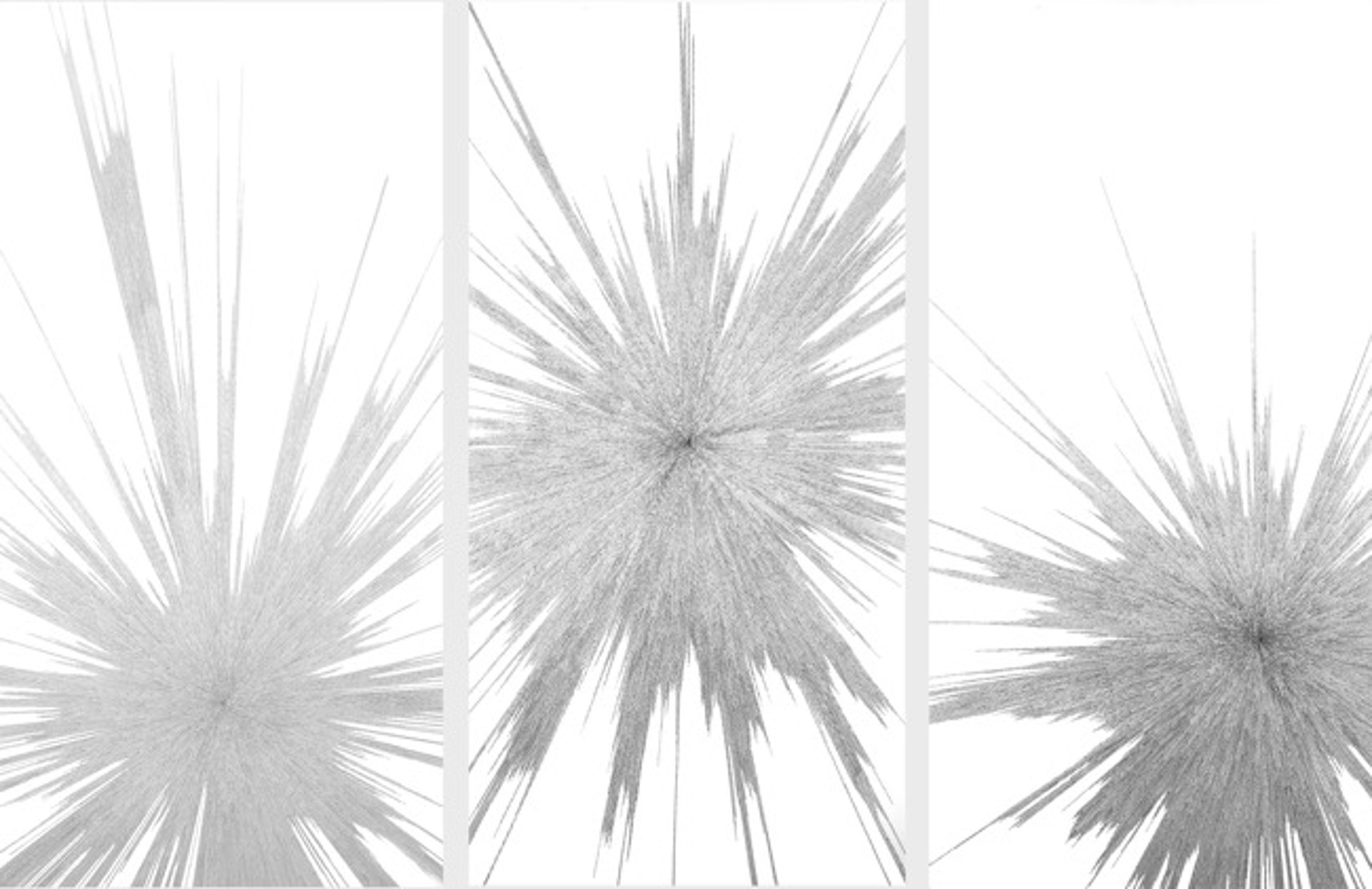 Cosmology I,II,III (Triptych) by Jenifer Kent