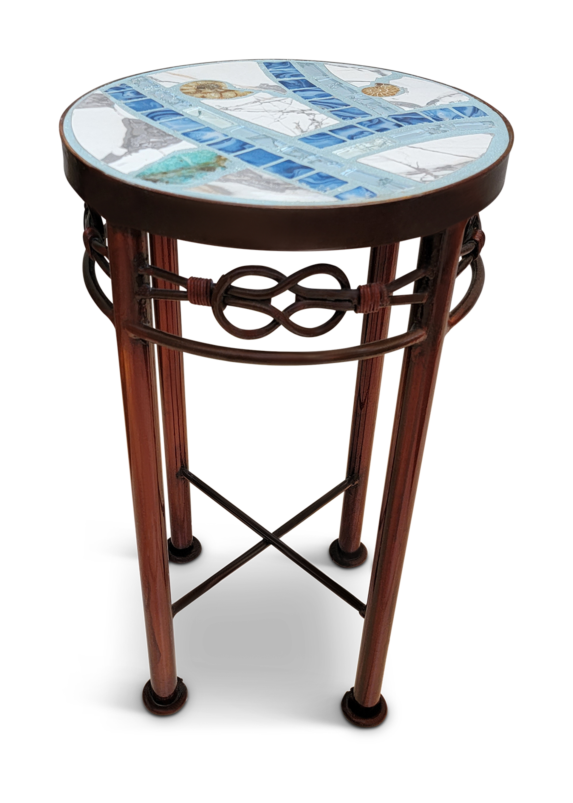 Round Accent Table by Clay Hands Furniture