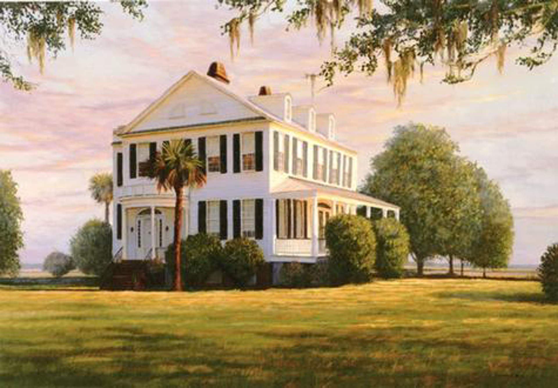 Southern Plantation, Revisited by Douglas Grier -- Giclee Prints