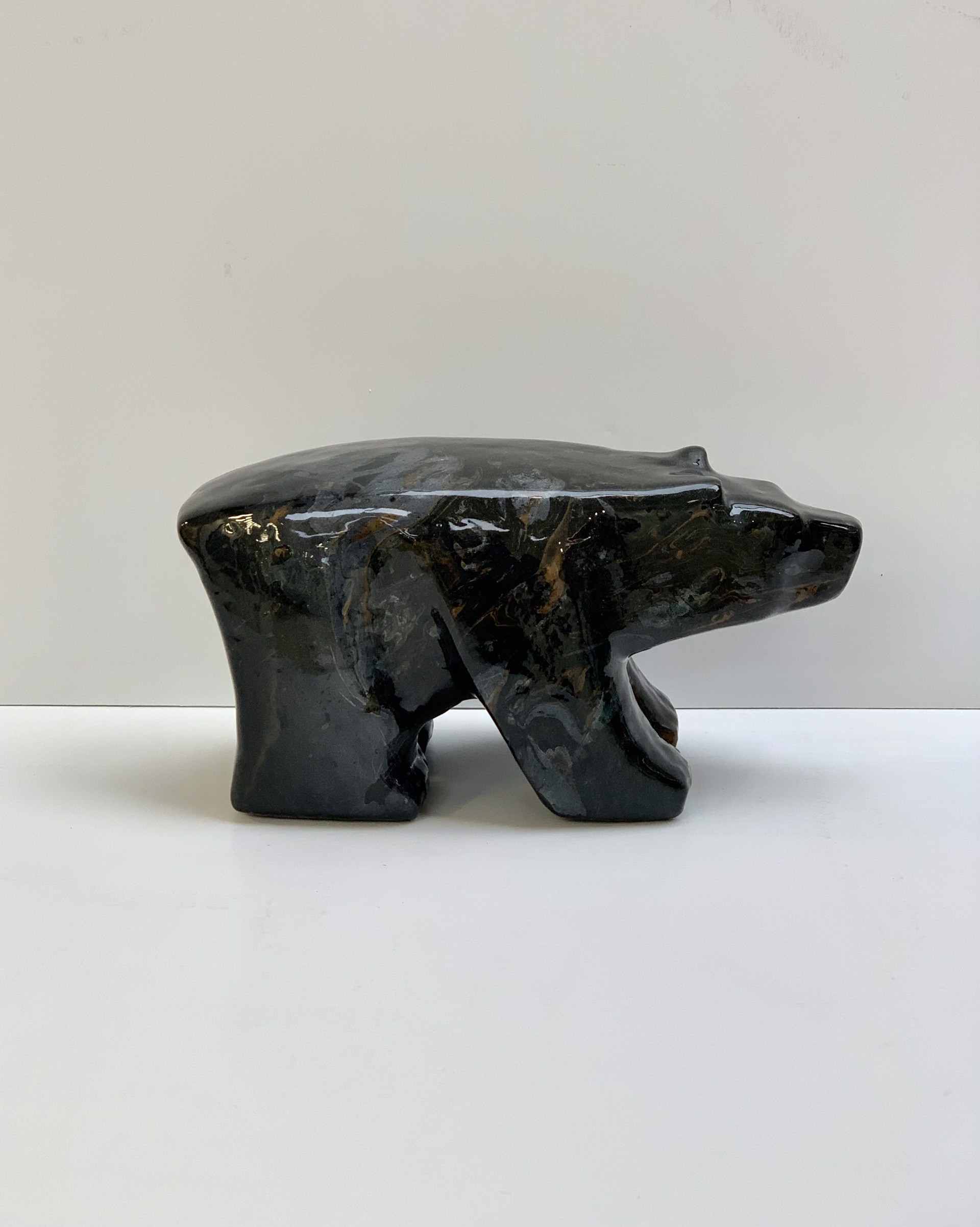 Walking Black Bear by Allan Waidman