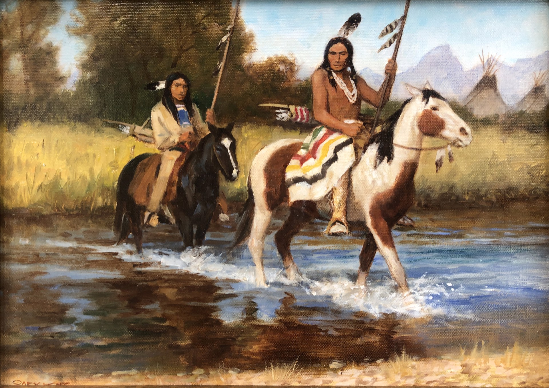 The River Crossing by Gary Kapp