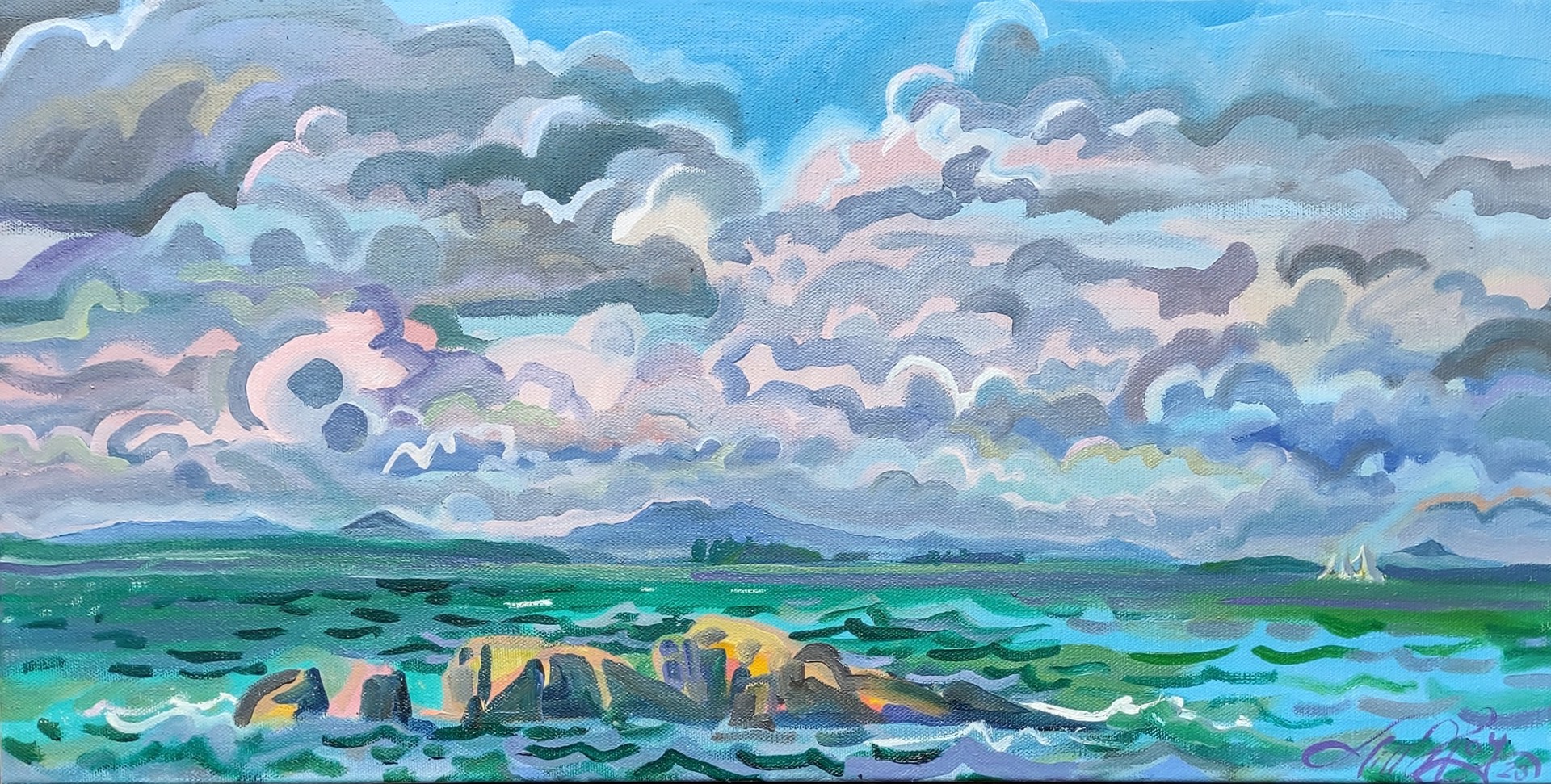 Penobscot Bay by Jill Hoy
