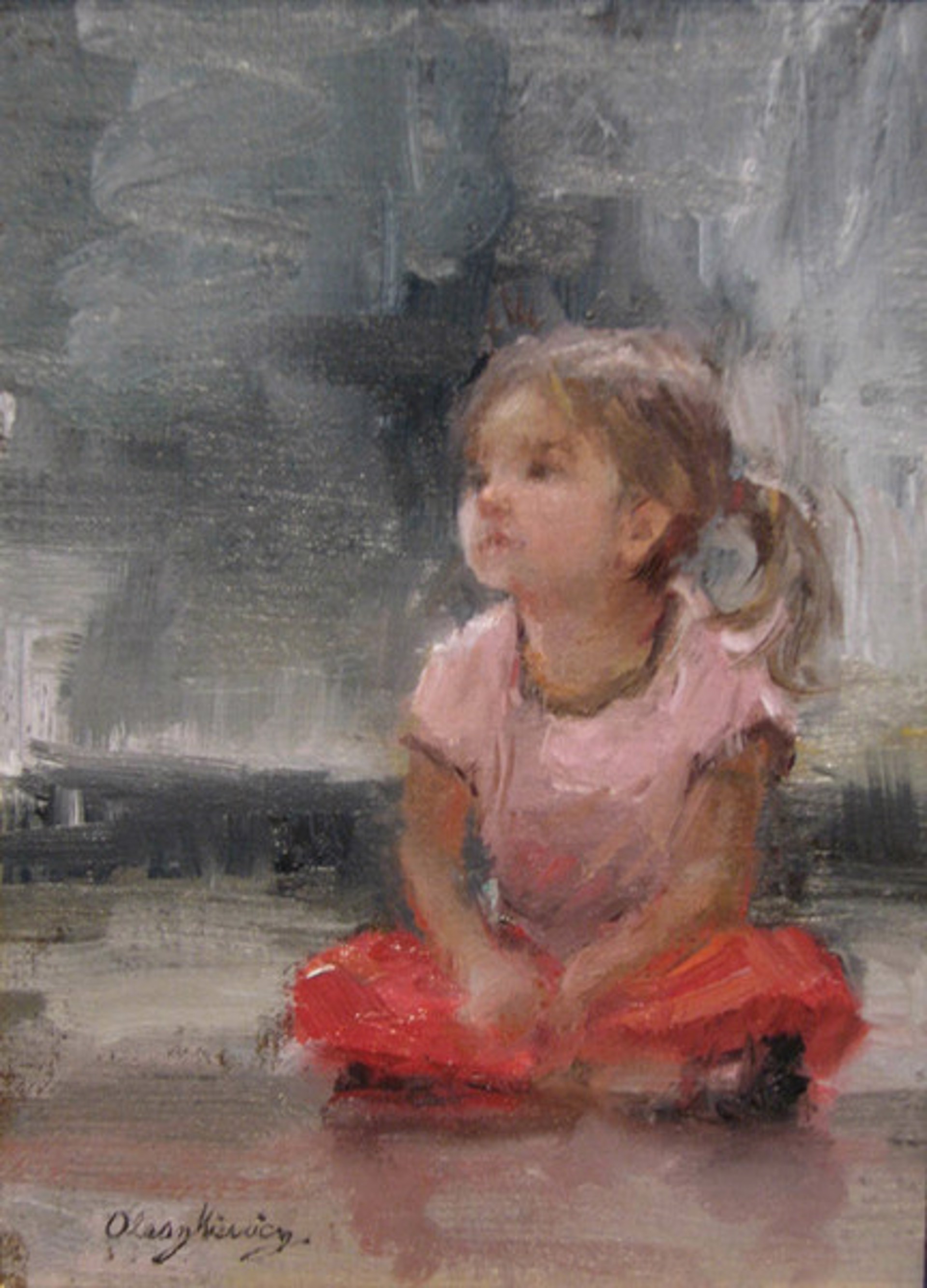 Little Ballerina 1 by Marci Oleszkiewicz