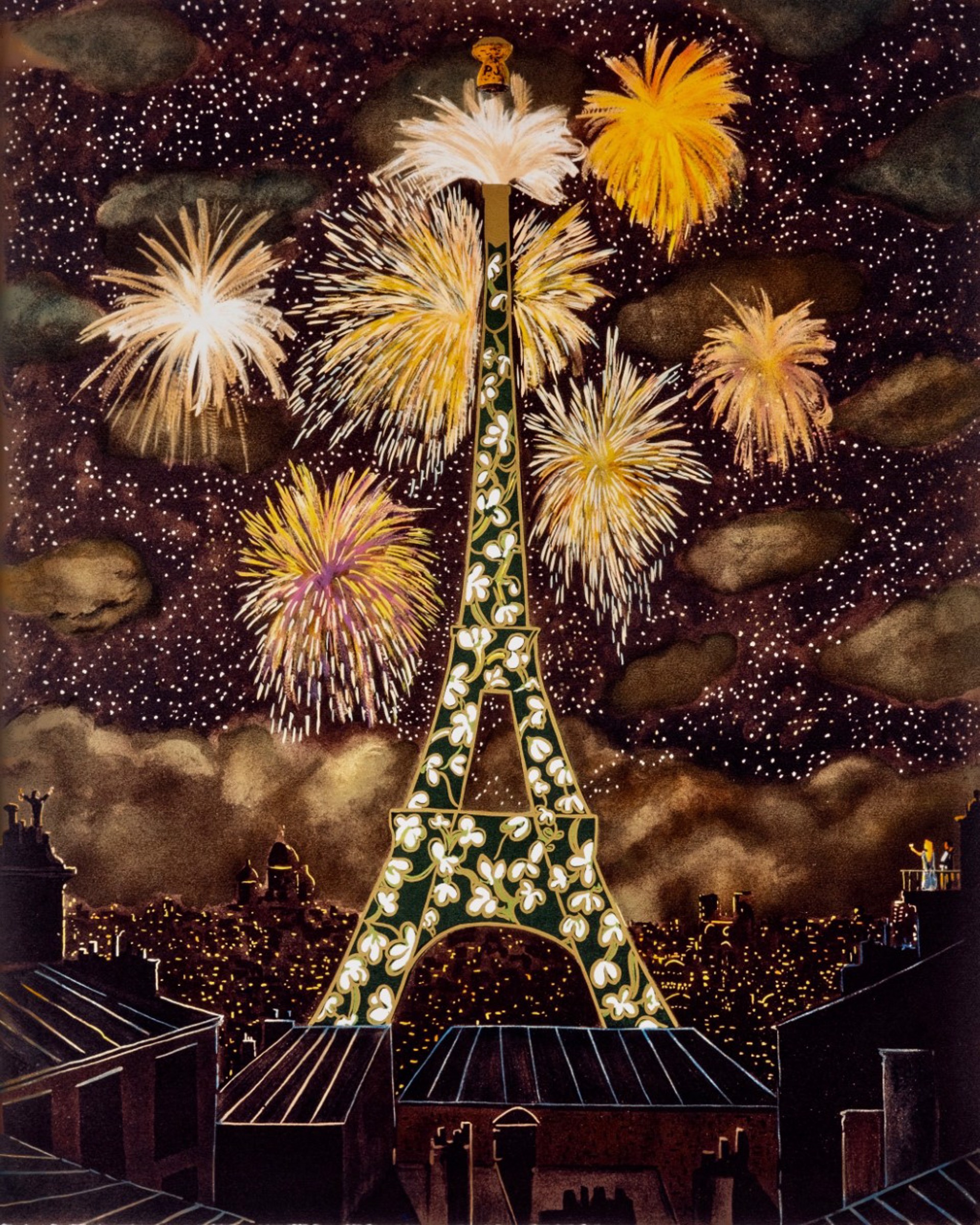 100th Anniversary - Eiffel Tower by Guy Buffet
