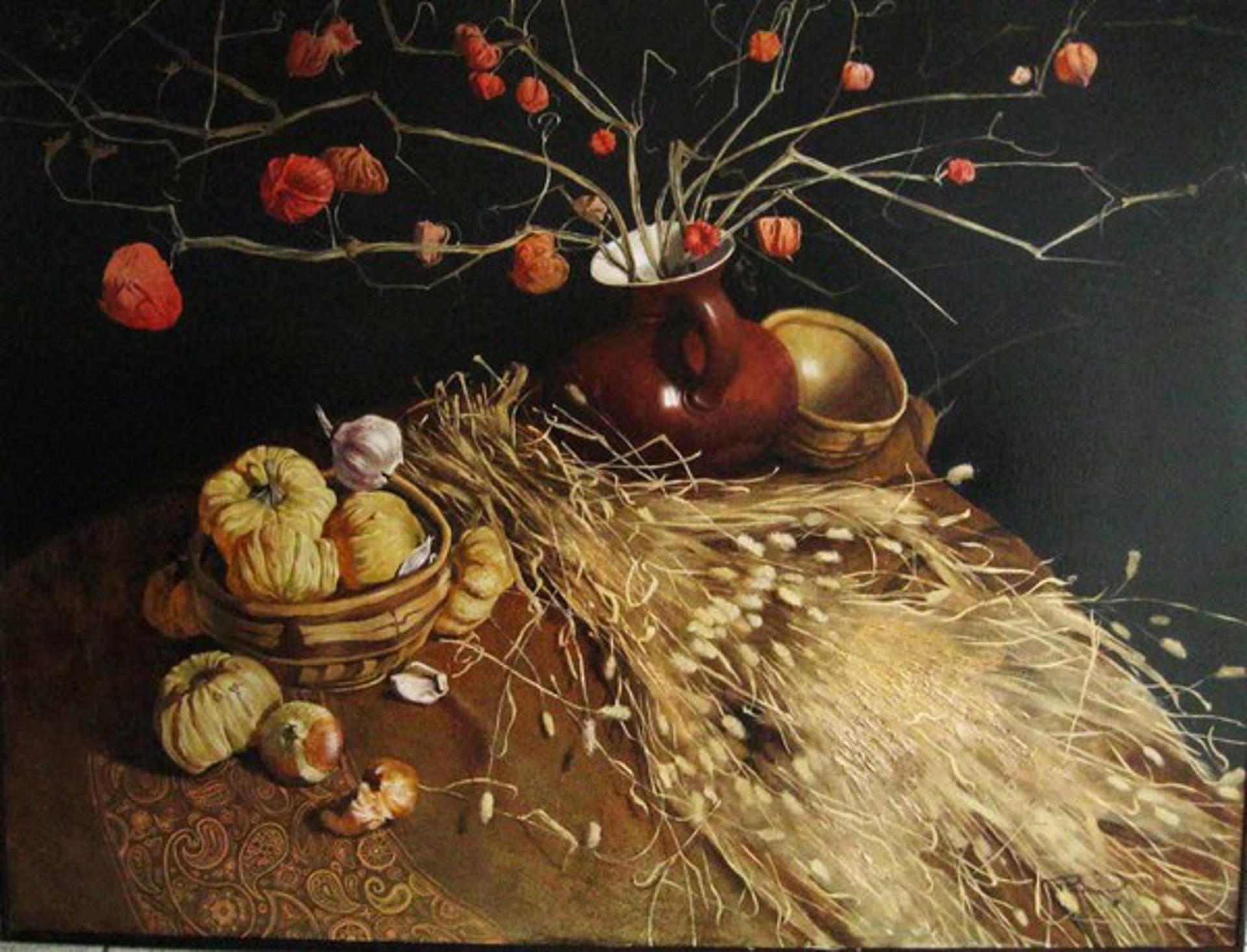 Still Life with Branches by Artem Rogovoi