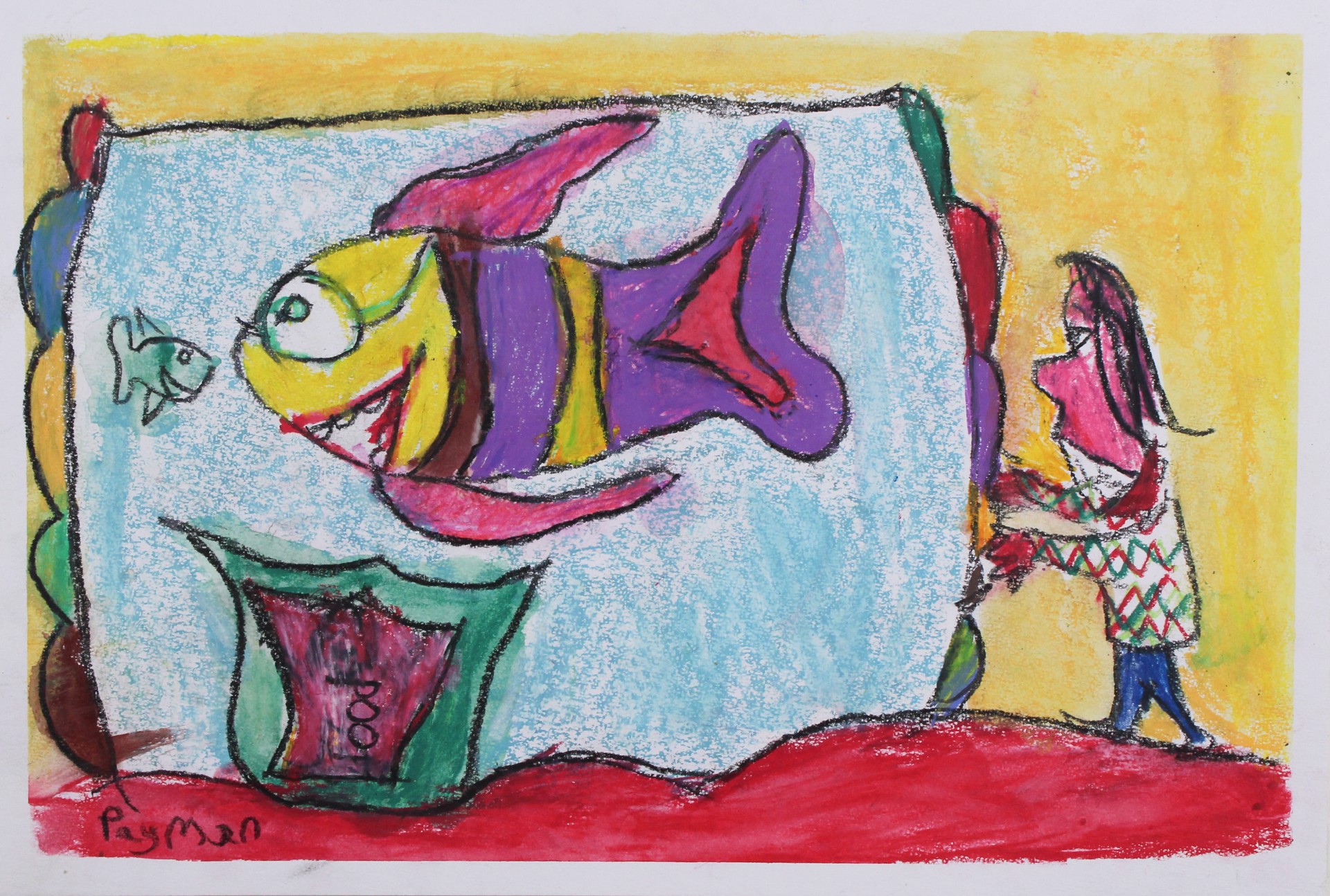 Me and My Fish Tank by Payman Jazini