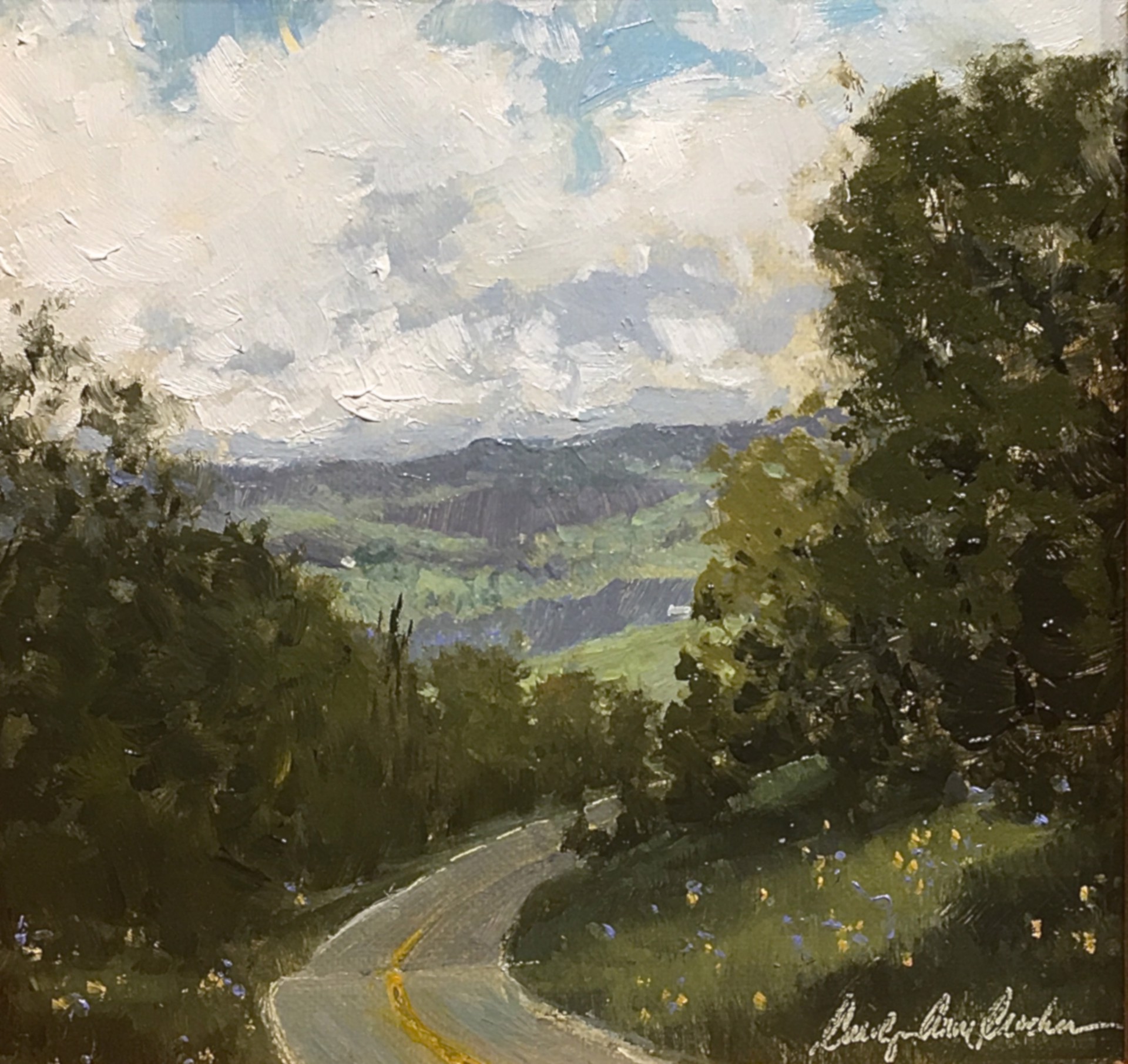 A Drive in the Country by Carolyn Crocker (Rue)