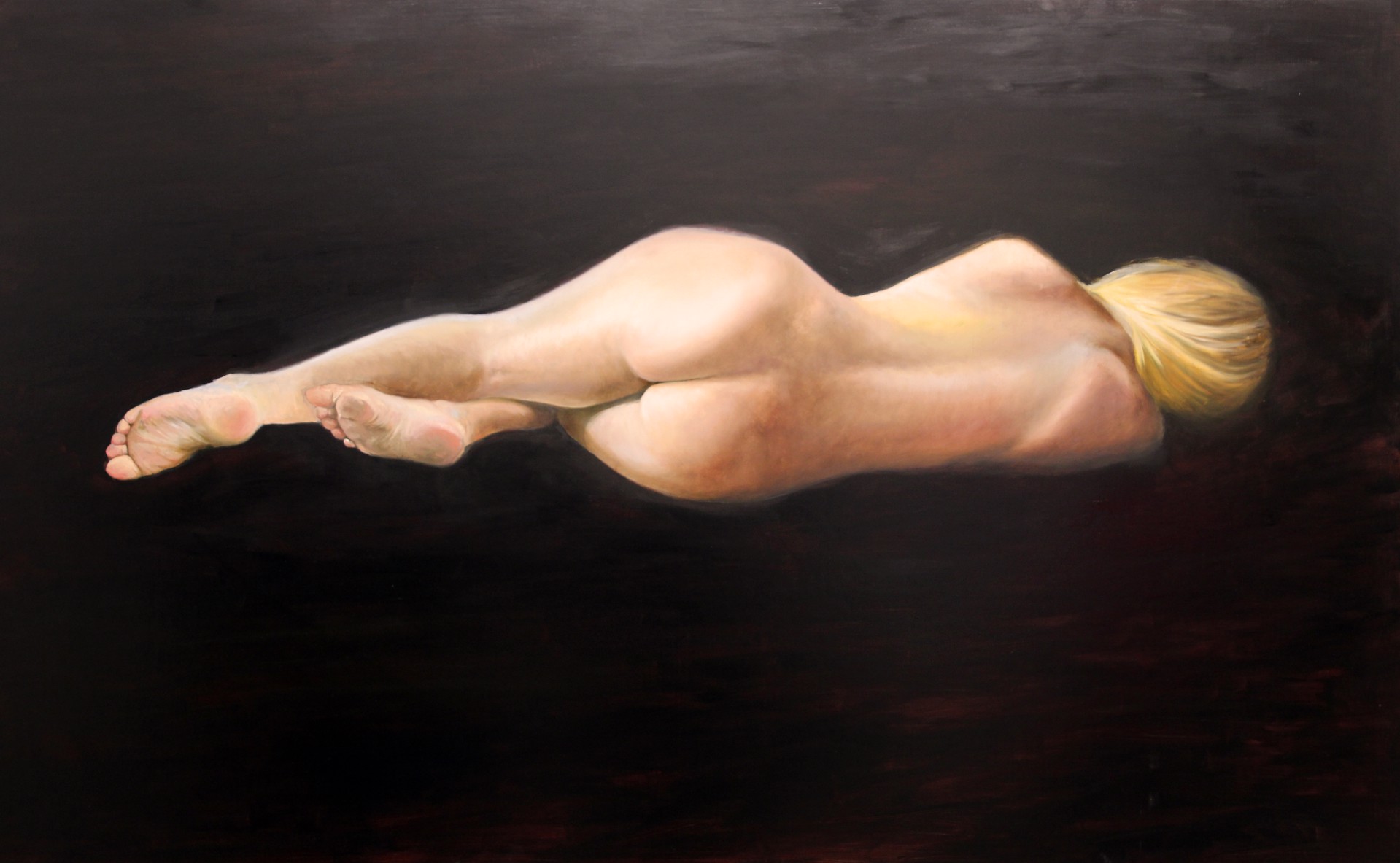 Reclining Nude by Franklin Delgado