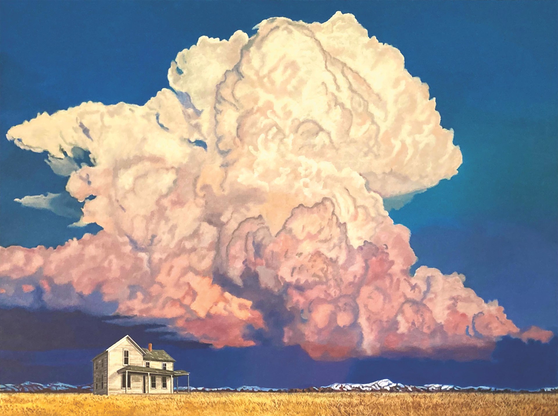 Big Sky Clouds (SOLD) by BRUCE CASCIA