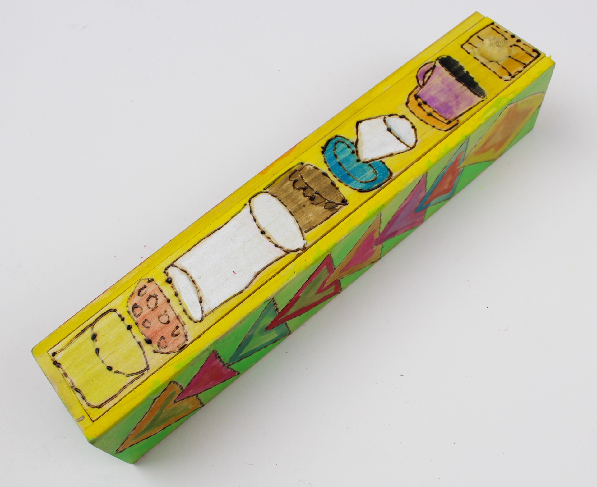 Bright Pencil Box by Max Poznerzon