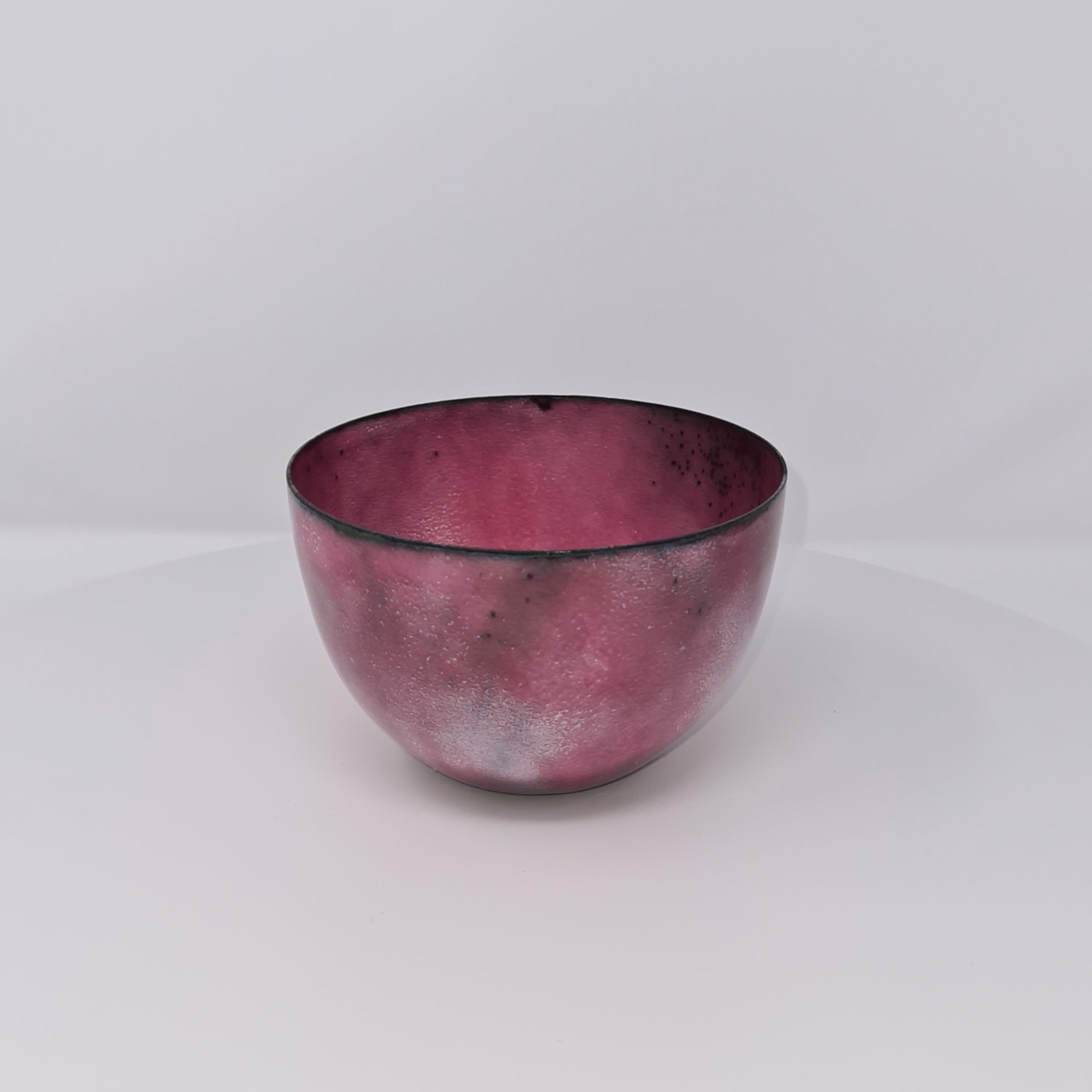 Enamel Copper Medium Bowl by Lundsten Glazzard
