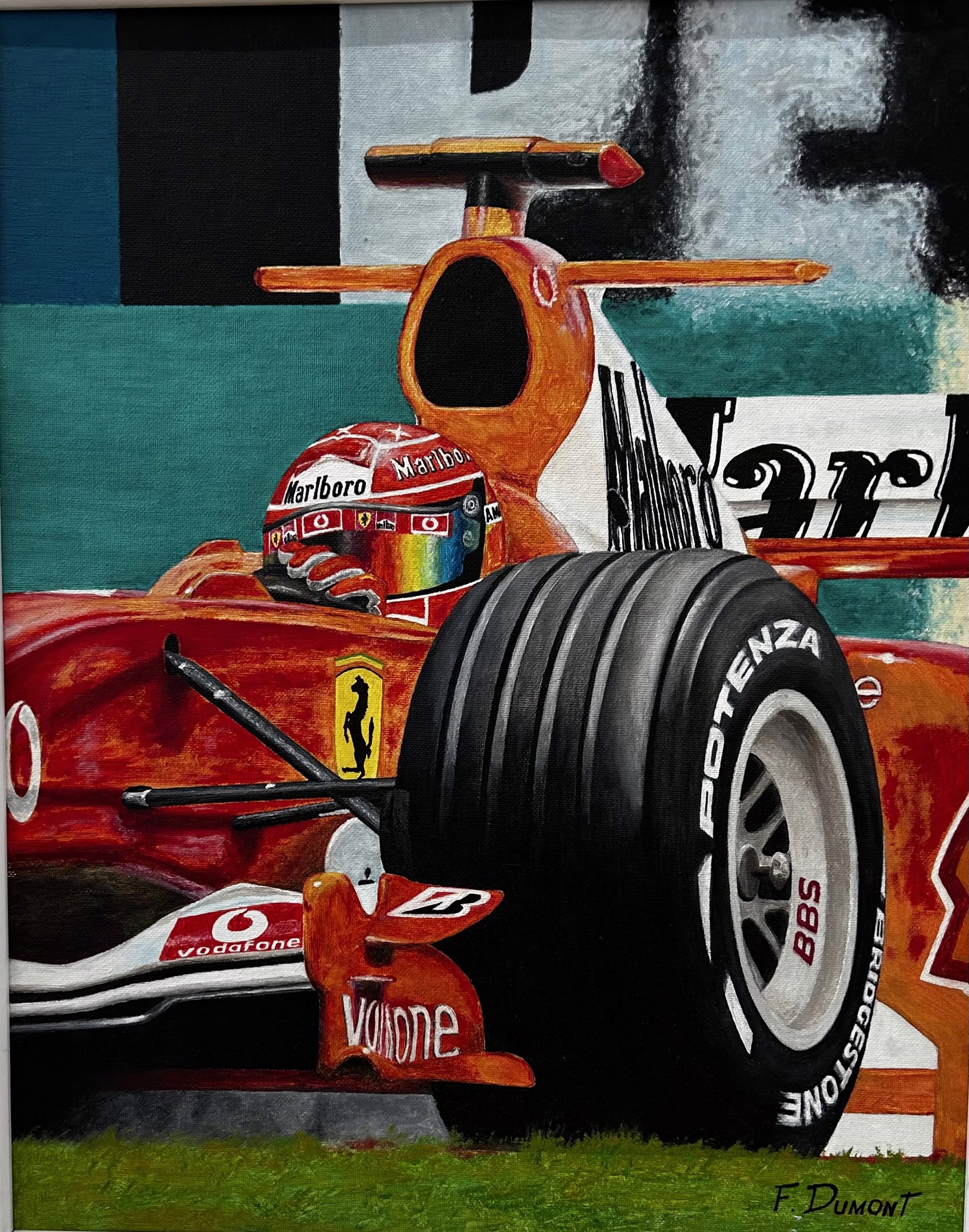 Schumacher - F1 - 2004 by Frédéric Dumont