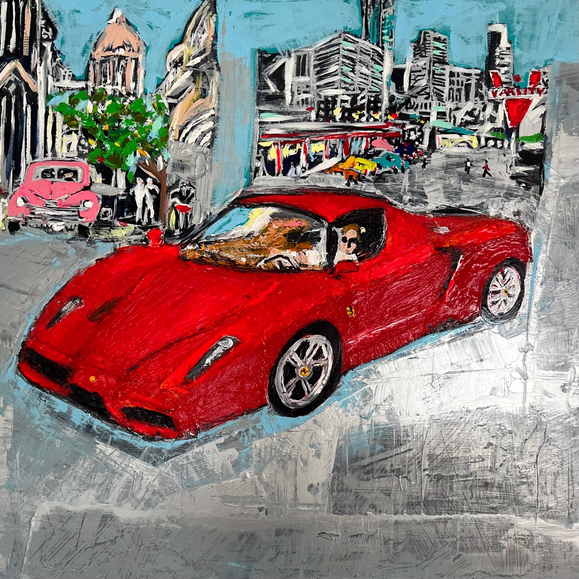 Enzo Ferrari II by Ana Guzman