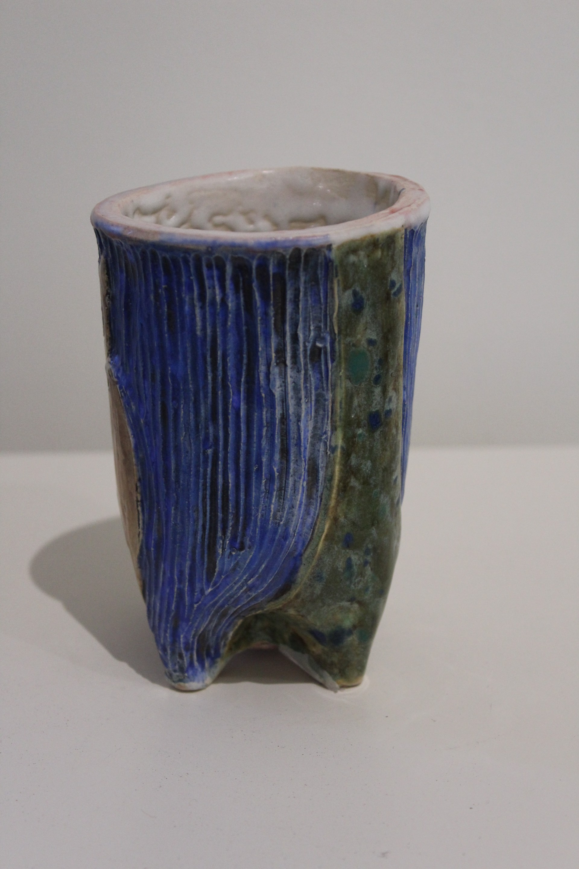 Owl Vase (NB458) by Nini Bodenheimer