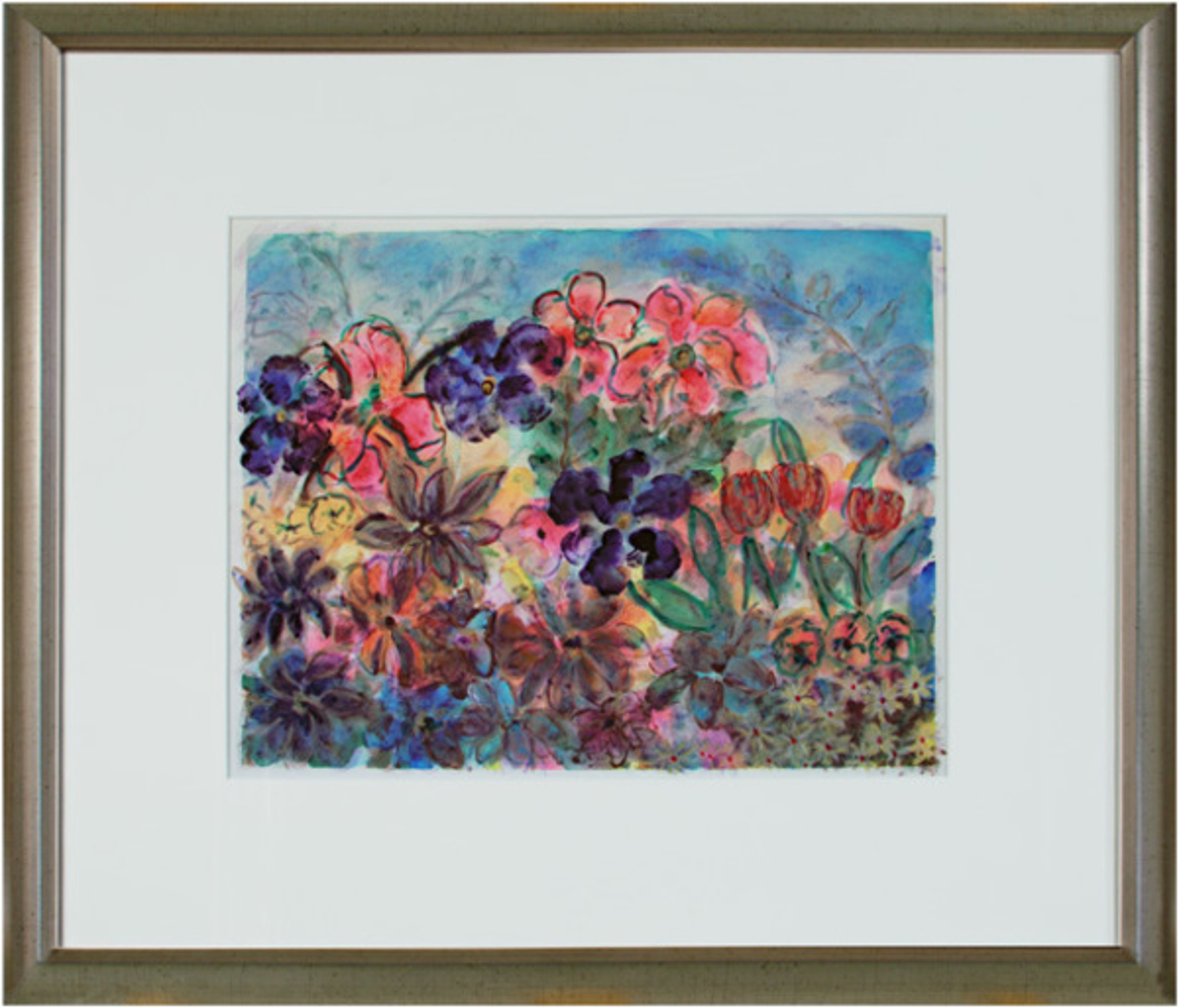 Iridescent Floral Fantasy by David Barnett