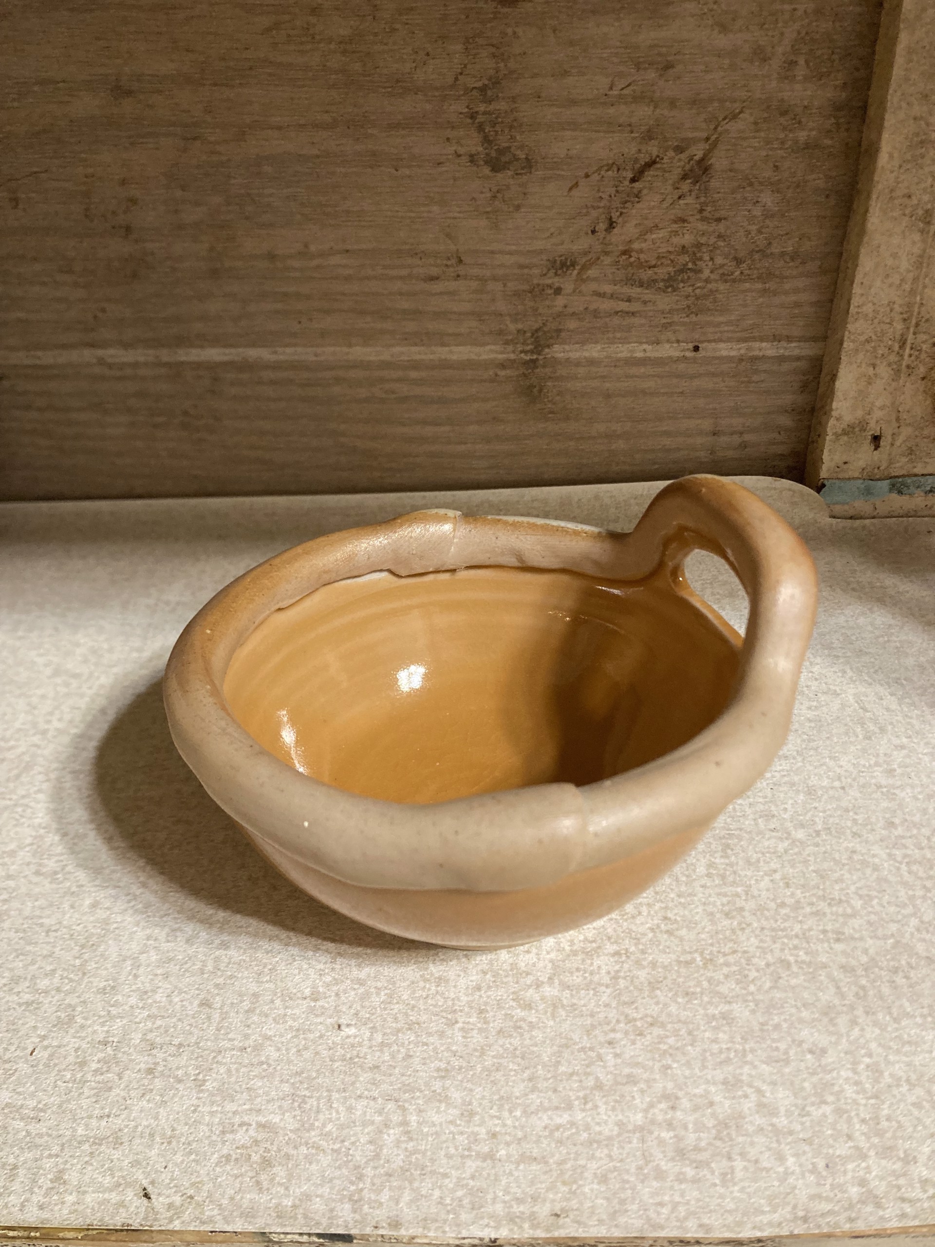 Bowl with Handle #20 by Kate Fisher