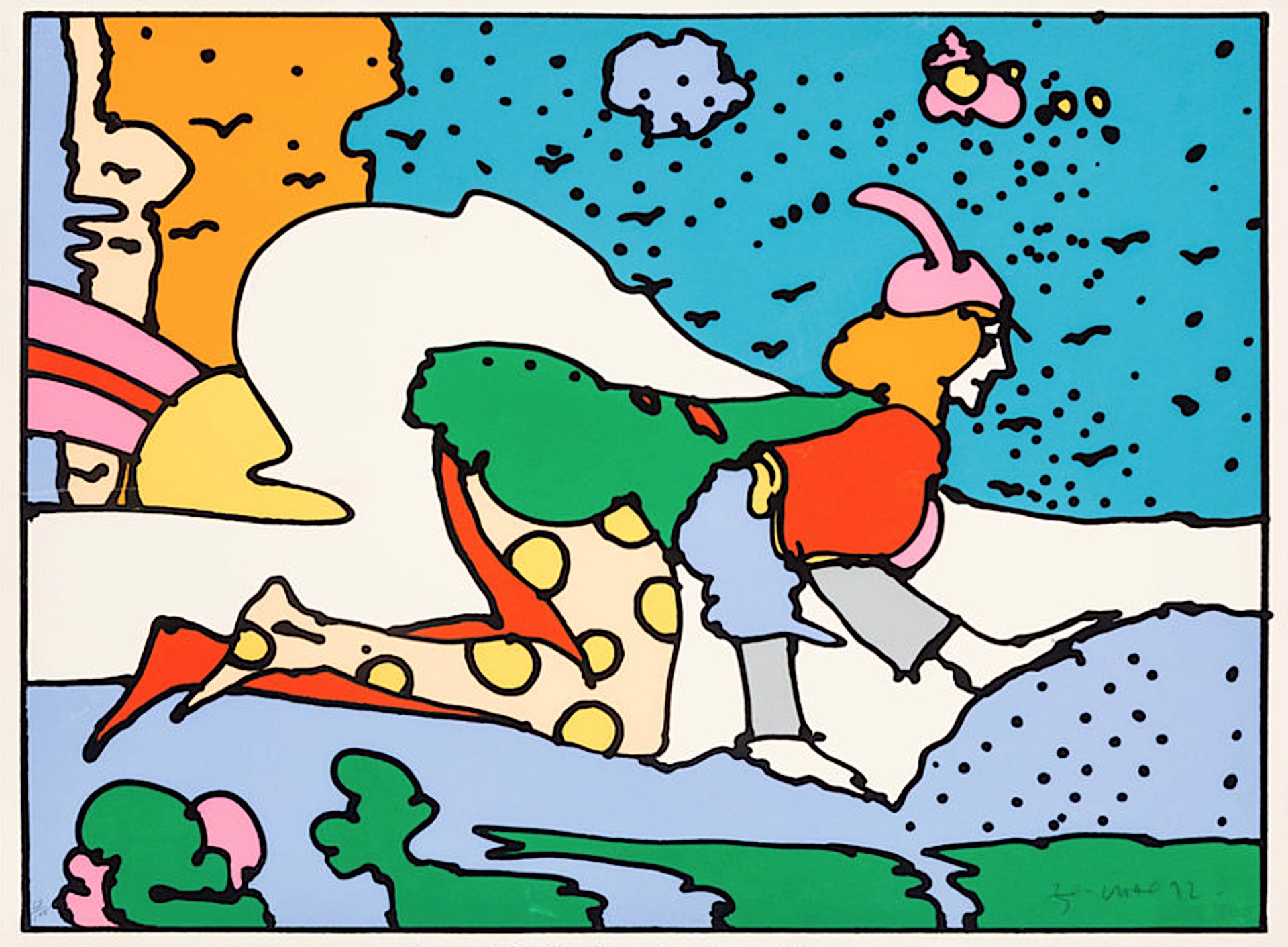The Playful Prince by Peter Max