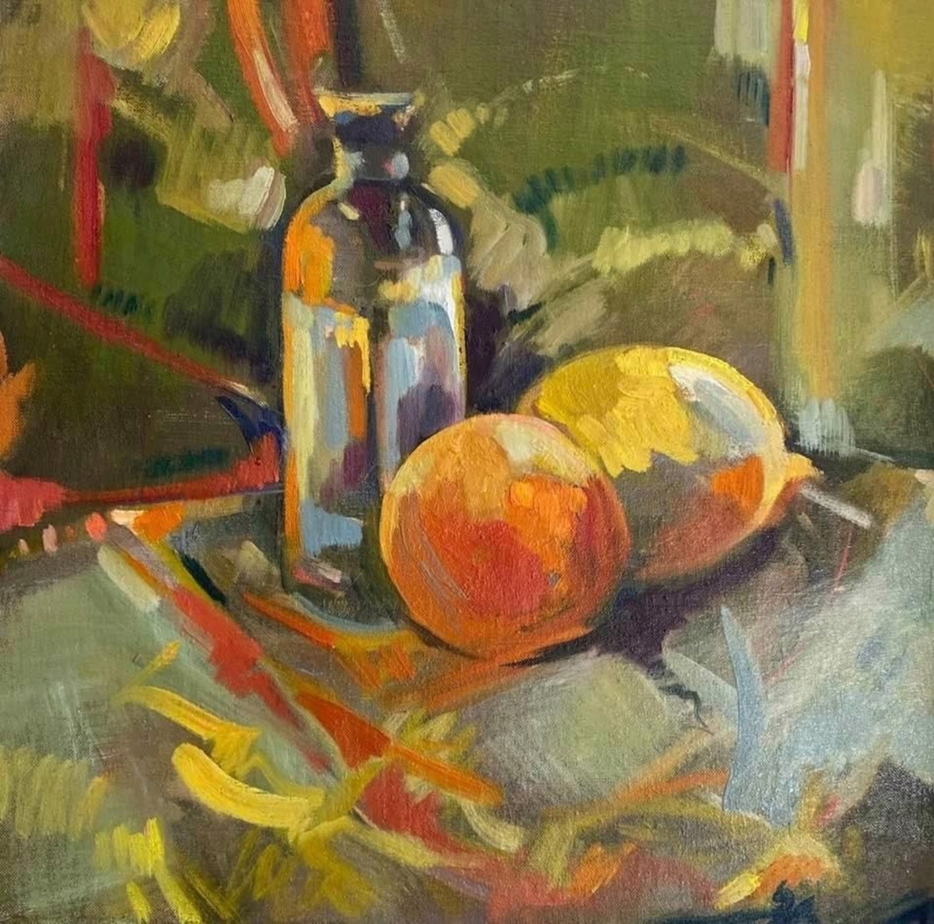Kitchen/Orange and Lime by Catharine Somerville