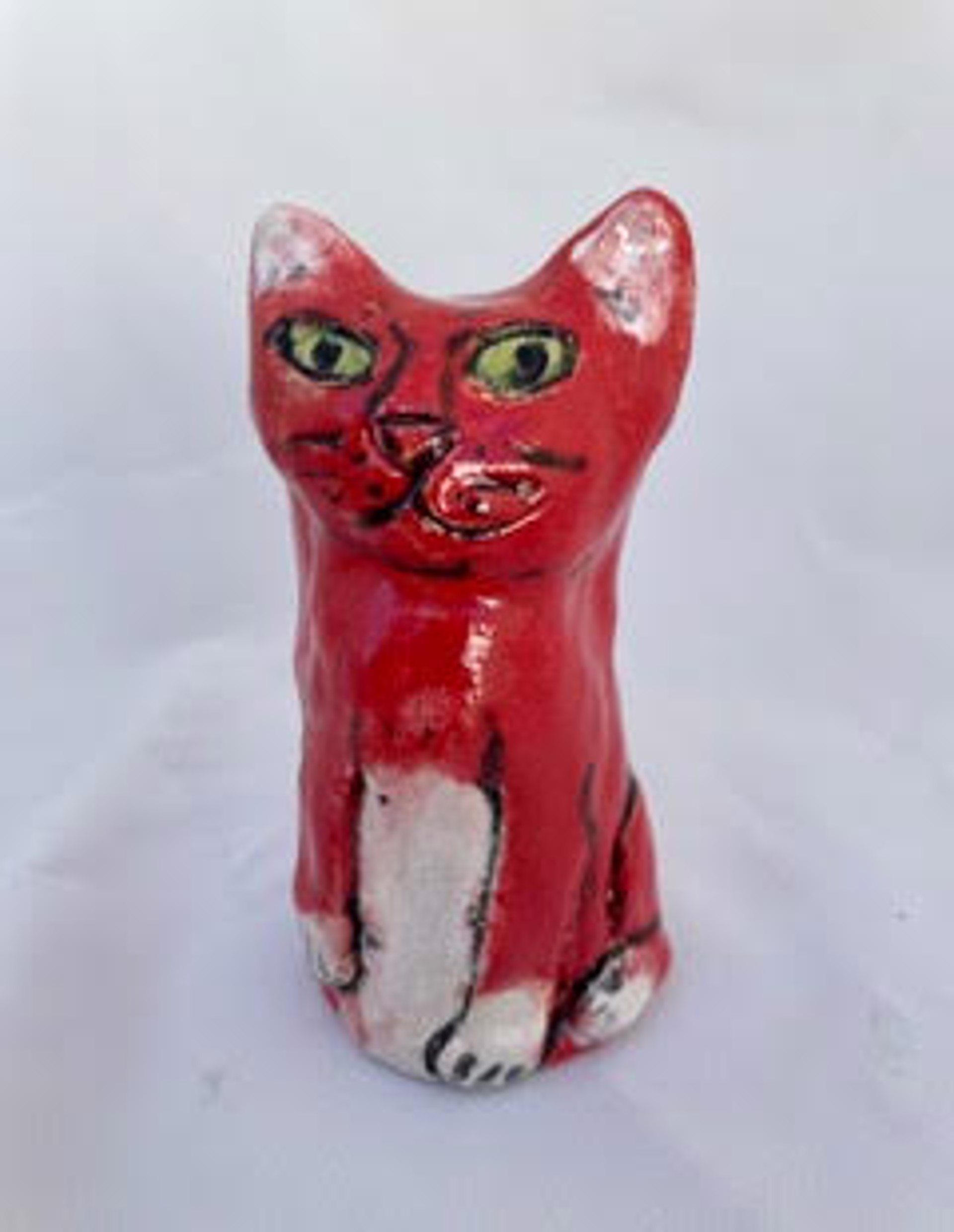 Cat: Red #1 by Linda Smith