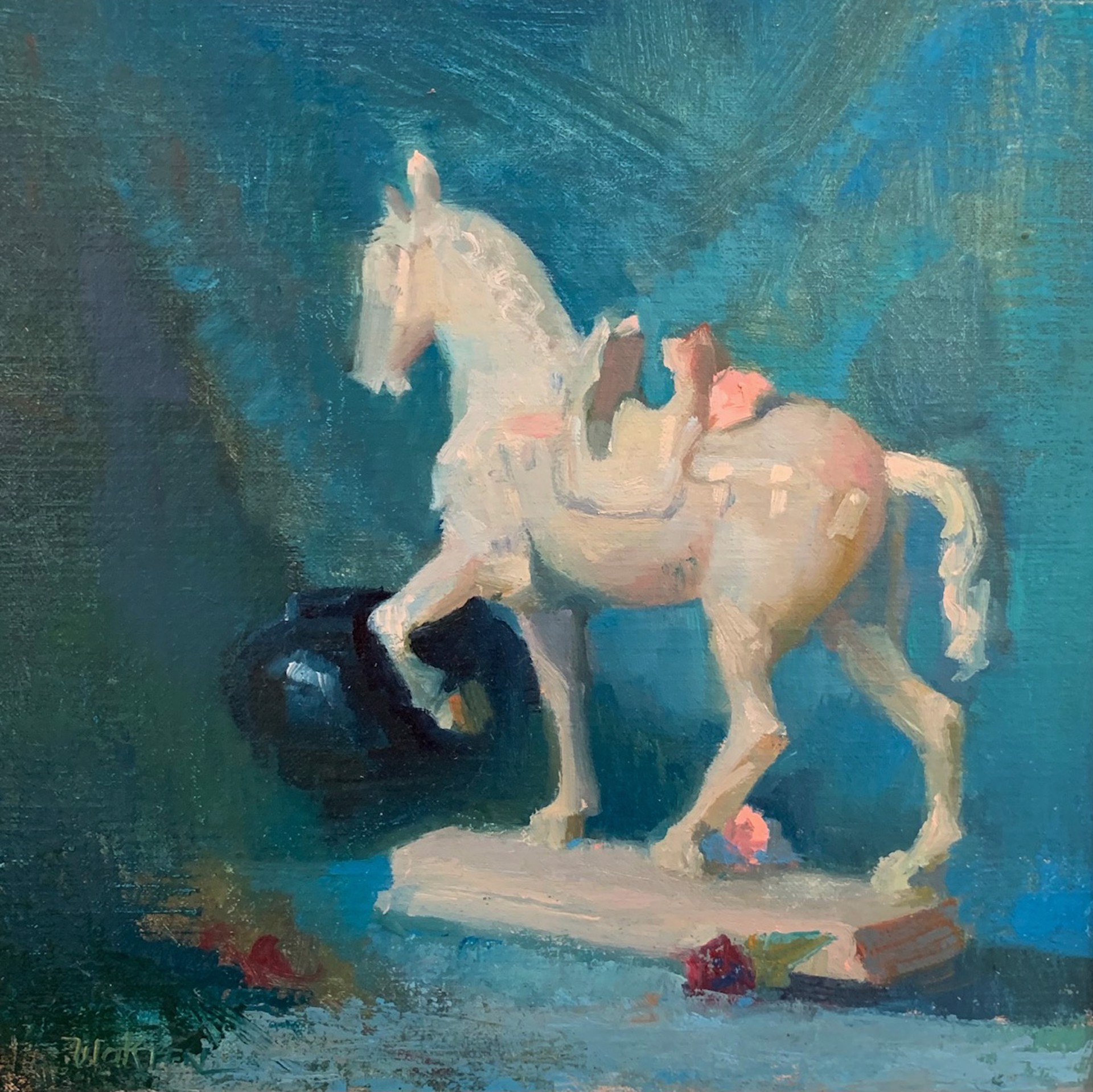 Verrocchio's Horse  by Sandra Wakeen