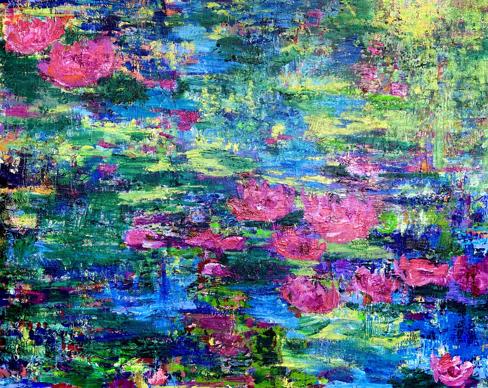 Lotuses by Jessamine Narita