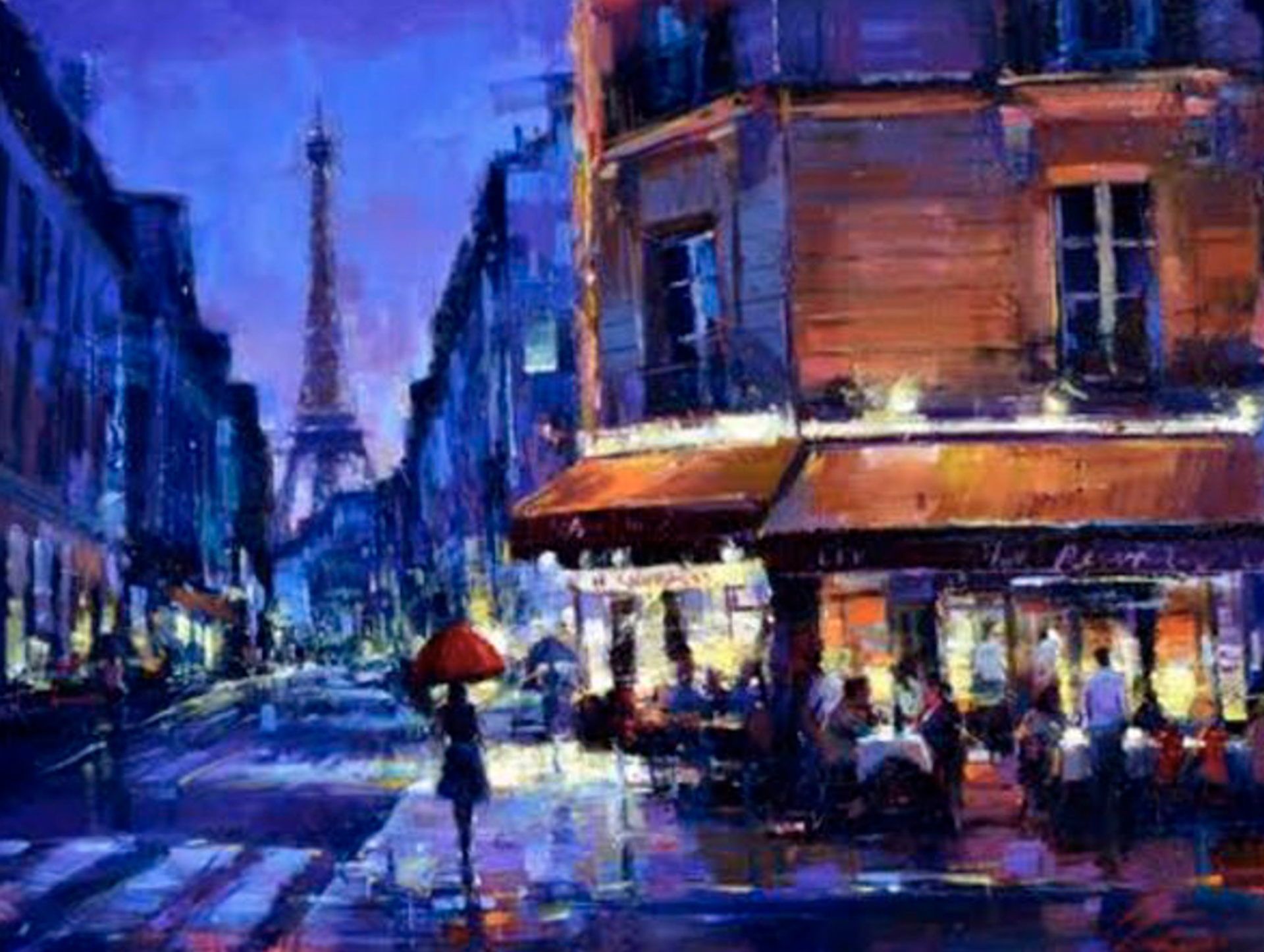 Parisian Rain by Michael Flohr