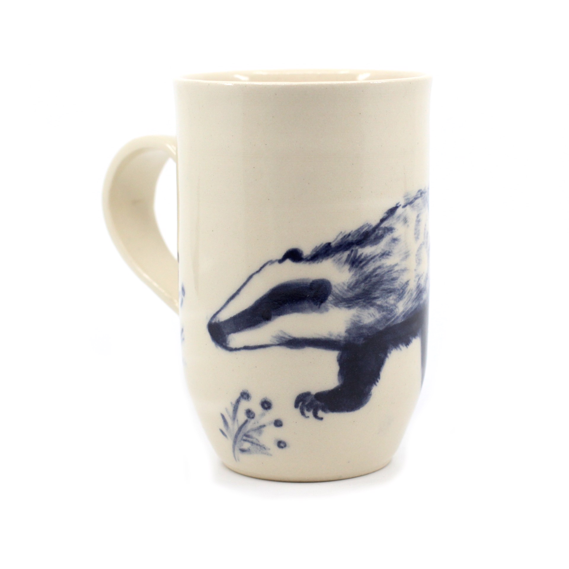 Badger Mug by Kat Kinnick