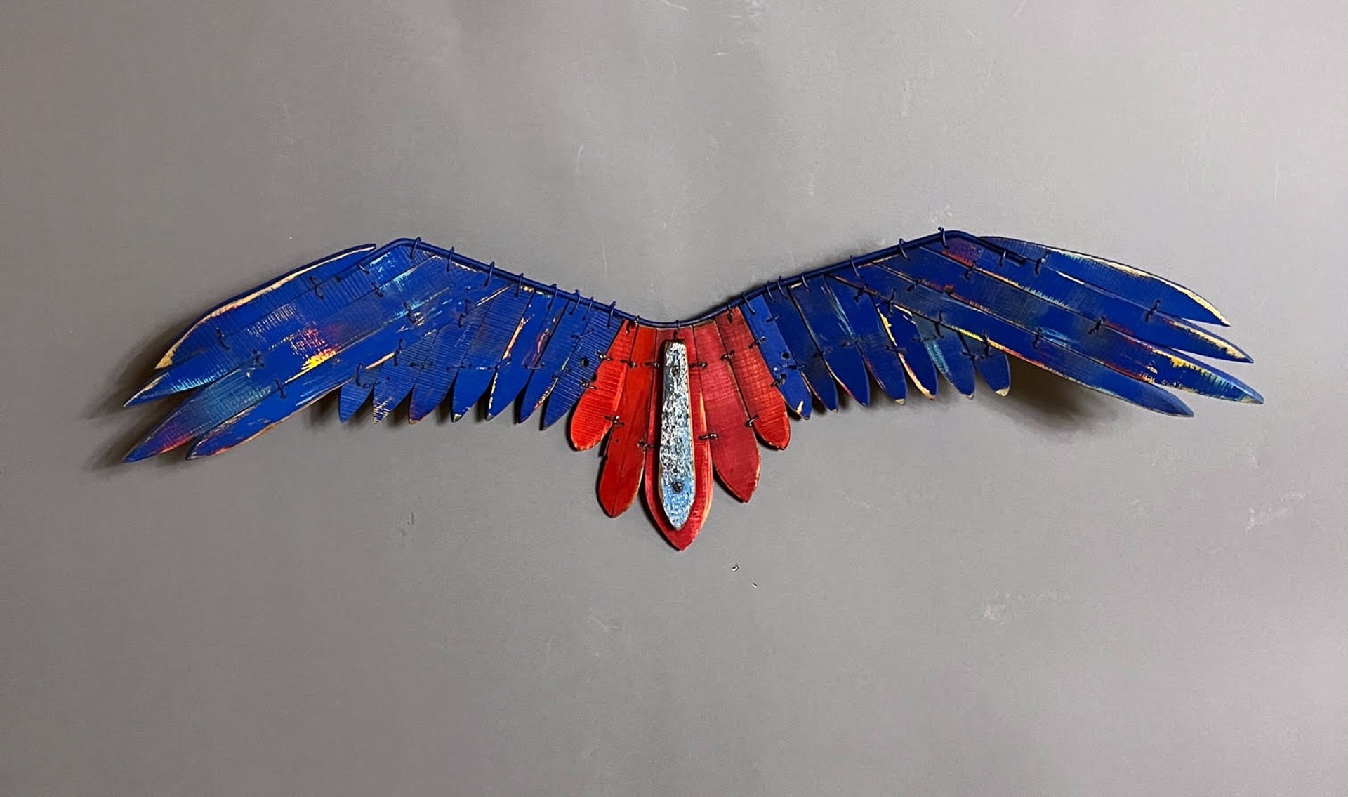 Elegant Trogon Wings by Geoffrey Gorman